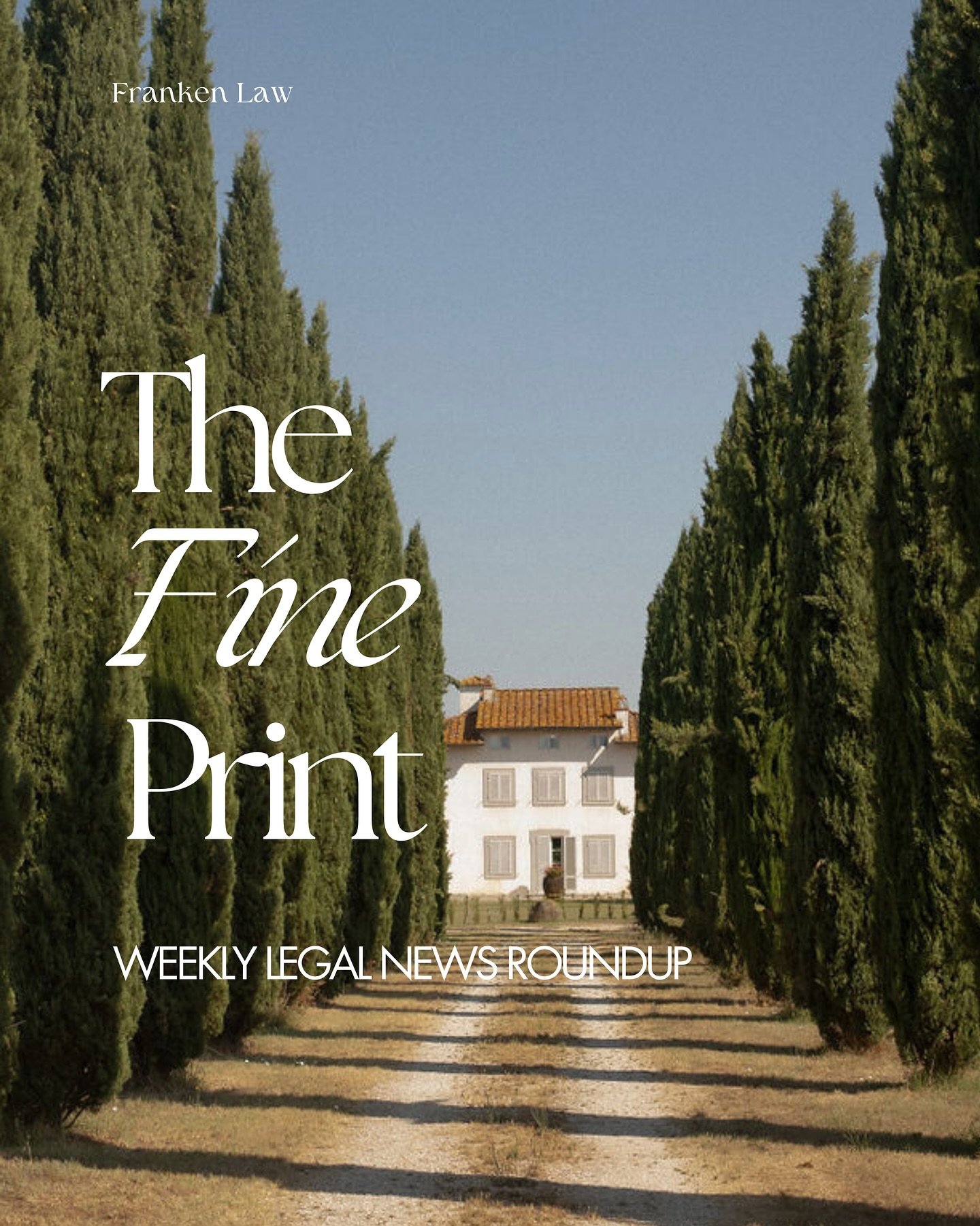 The Fine Print | Issue 12 🖊️

This week, we&rsquo;re tracking the legal battles in beauty, media, influencer culture, and fashion. Here&rsquo;s what&rsquo;s happening:

💄The Fashion Law: Companies like Mielle and Paula&rsquo;s Choice face lawsuits 