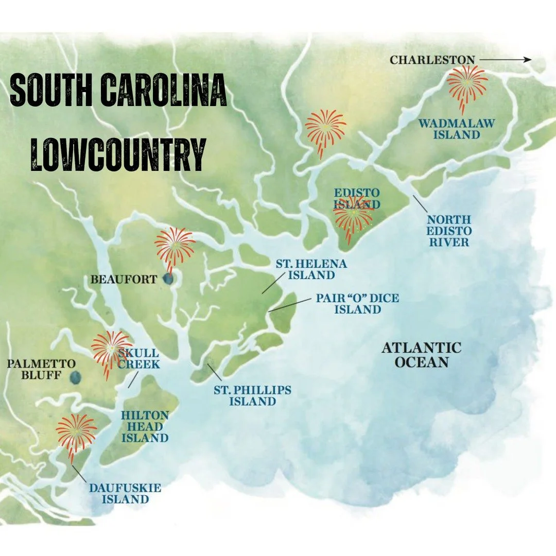 🎆 Lowcountry friends &mdash; help us spread the word!

If you know a town, HOA, marina, or event committee planning a July 4th celebration, tag them below.

We&rsquo;re currently booking professional pyrotechnics displays for Independence Day 2026.
