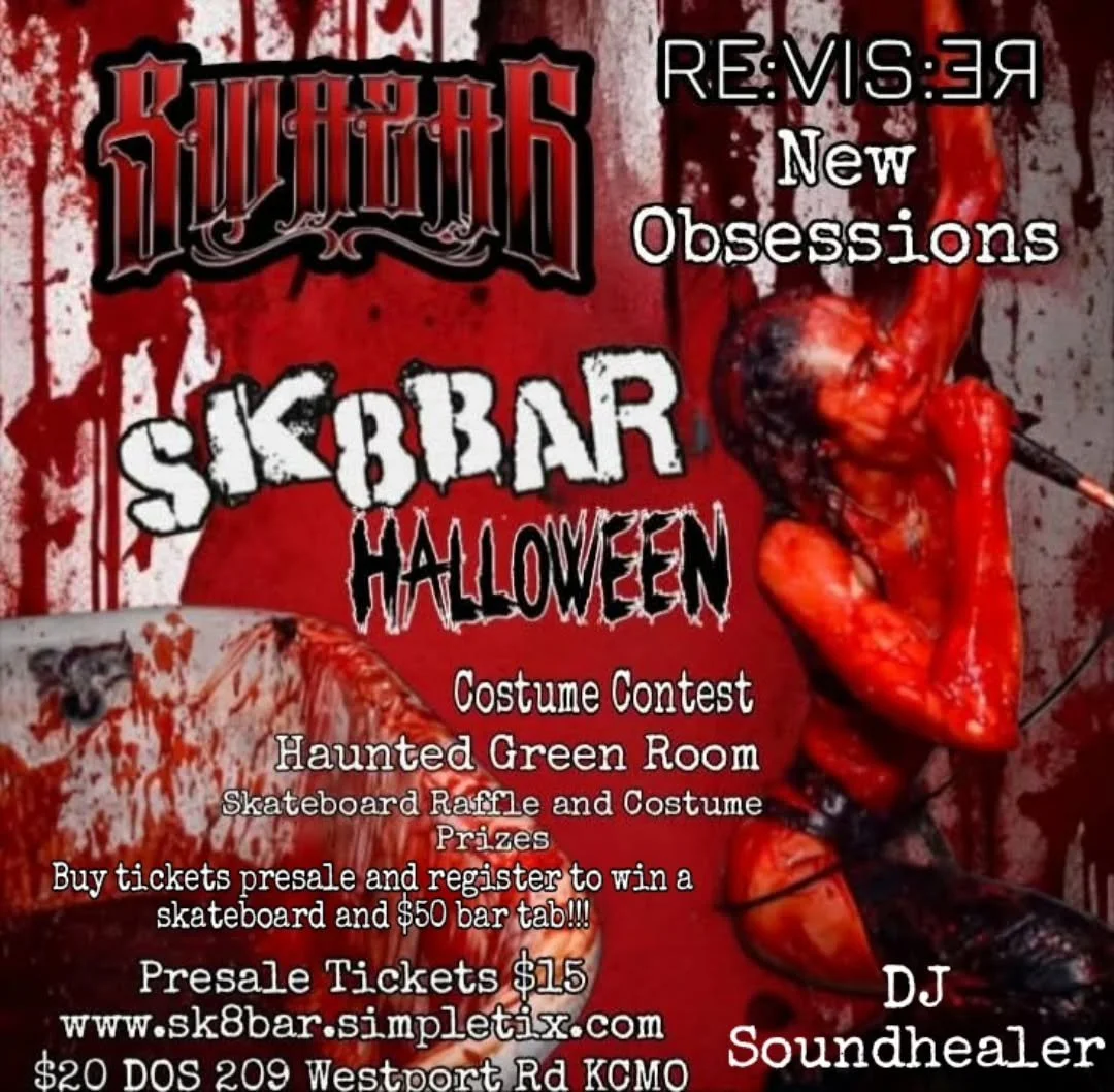 Get your tickets at this year's amazing Halloween Bash online or at the shop for $15 presale.  We have more and more raffle prizes coming in.  The Haunted Speakeasy is almost done.  The performances are like no other!  Can't wait.  See you there frie