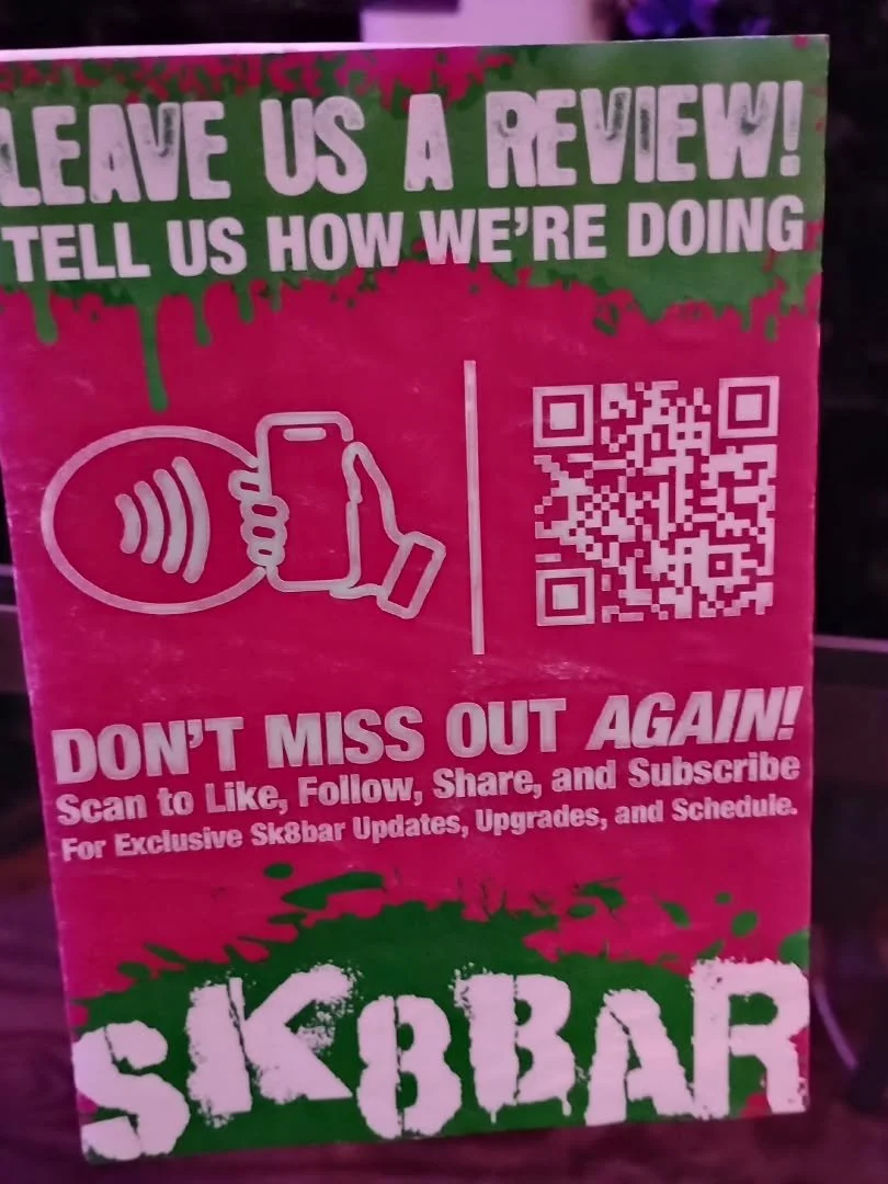 Want to leave a review or access any of our other socials here is a QR code to do so!  Thanks for setting this up Josh.  We love that people volunteer their time and energy into helping this community thrive.  It's greatly appreciated.