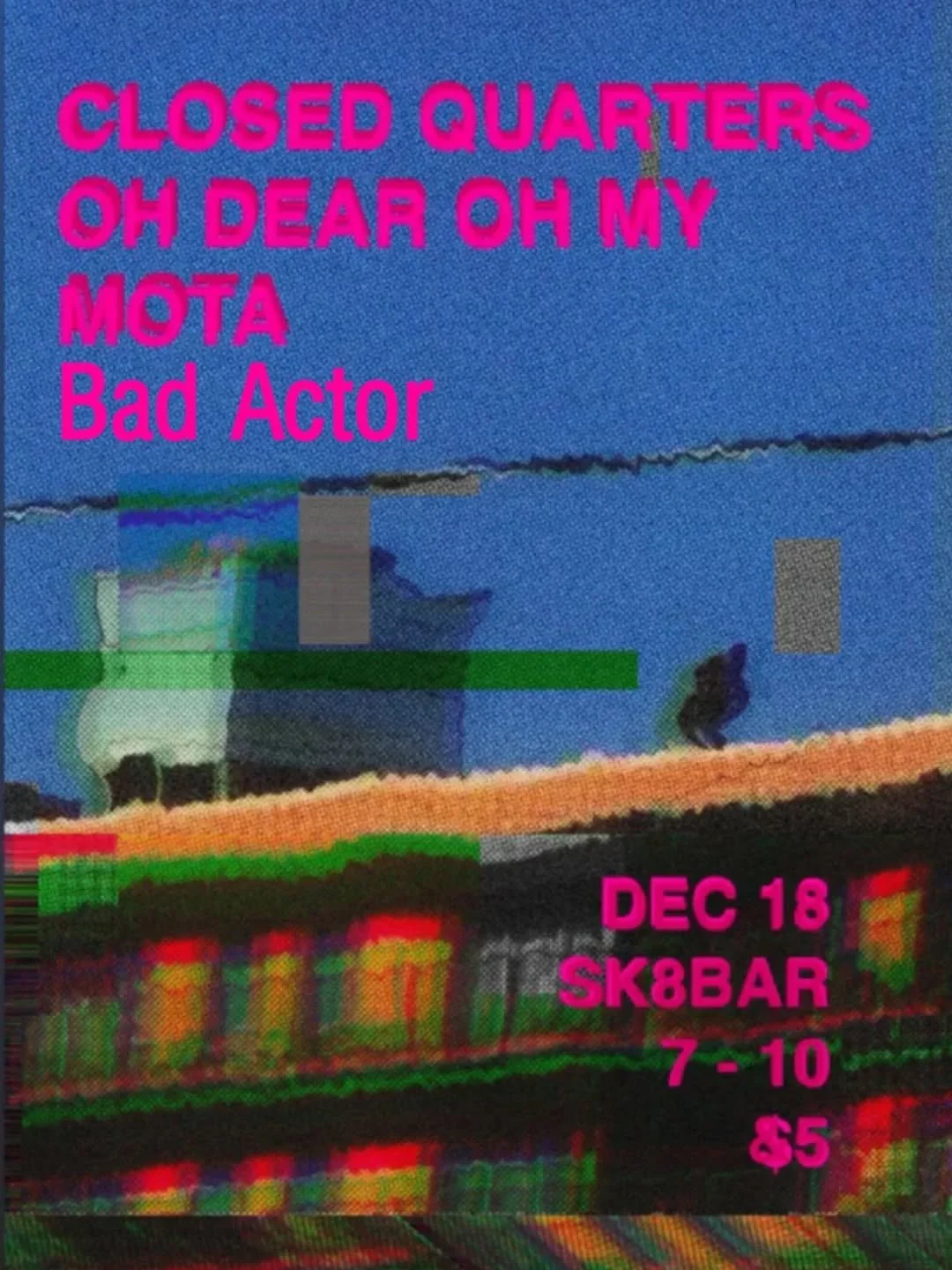 We have one cool show coming up tomorrow night!  4 awesome artists.  7pm