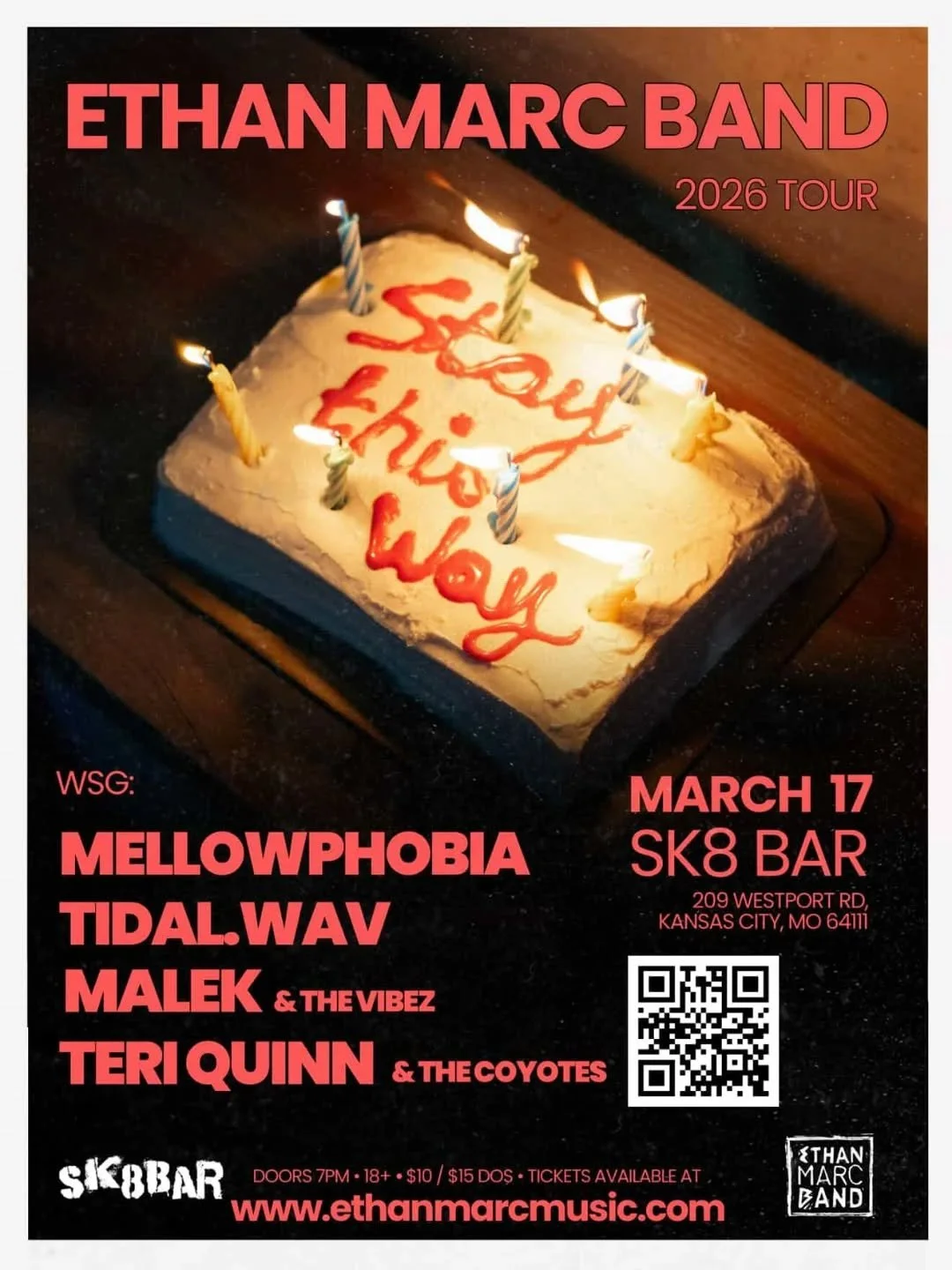 We have a great show for St Patty's Day this year!  7pm start.