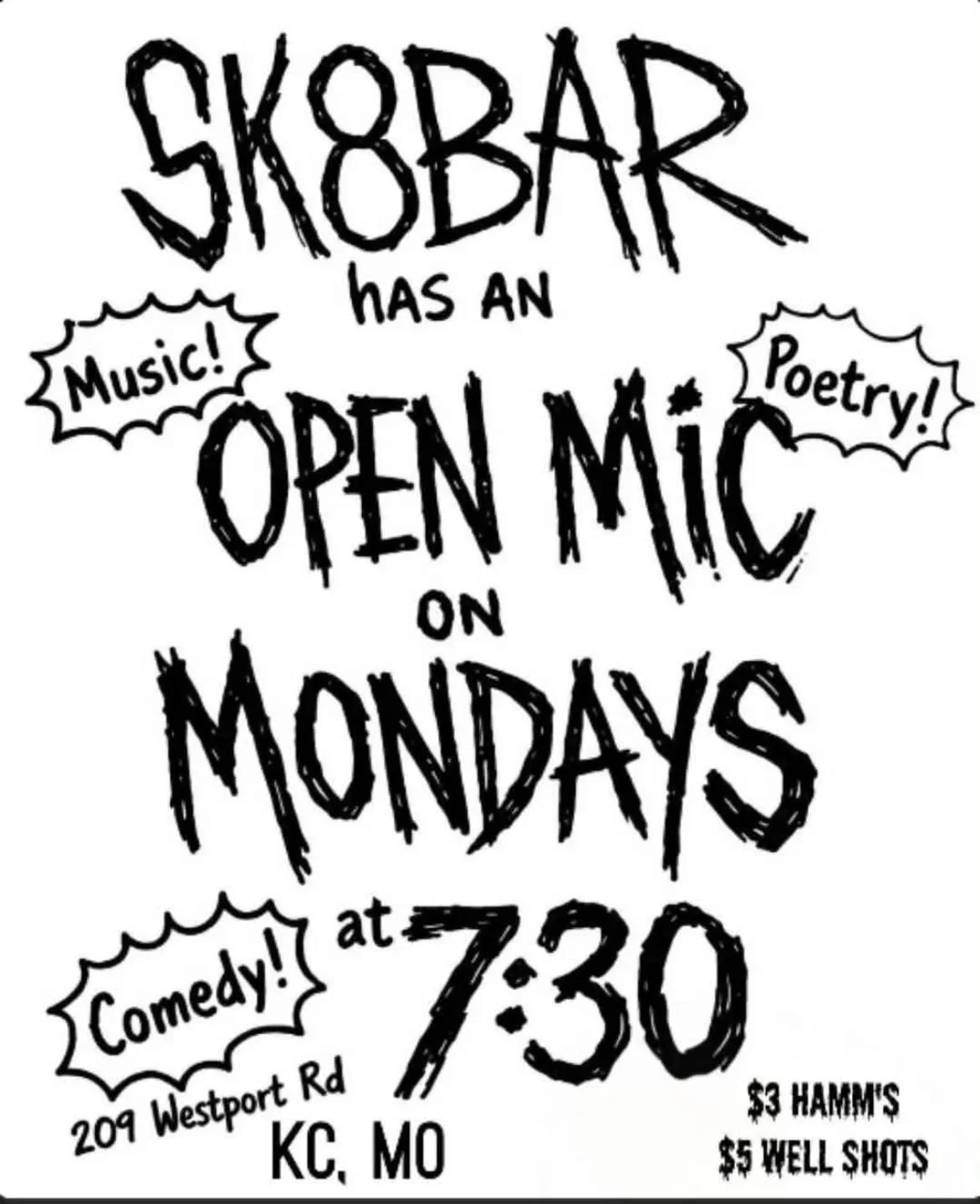 Open Mic tonight!! 730pm