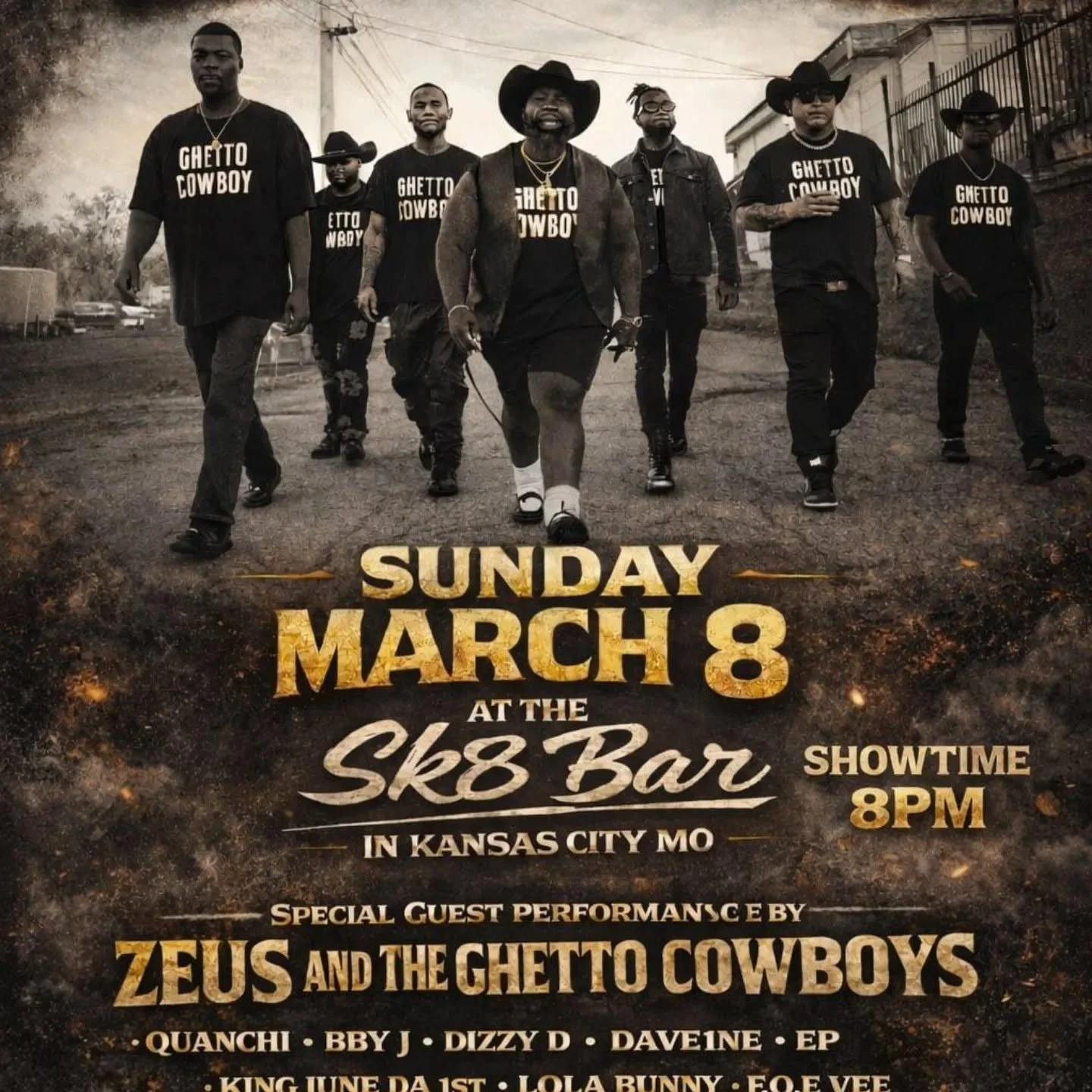 Tonight at Sk8bar!  Come check it out.  8pm