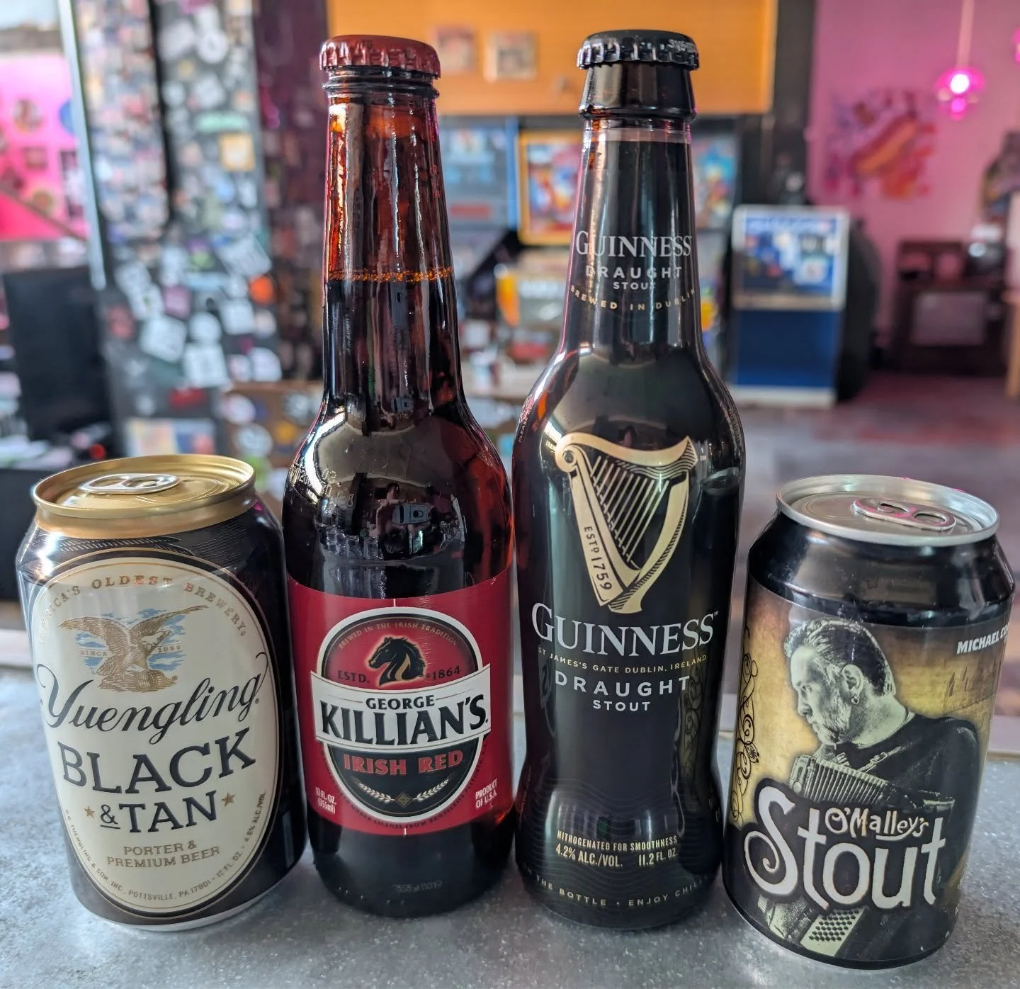 We have some great selections for tomorrows Saint Patty's Day Pub Crawl from Noon to 6pm!! Come have a drink.
