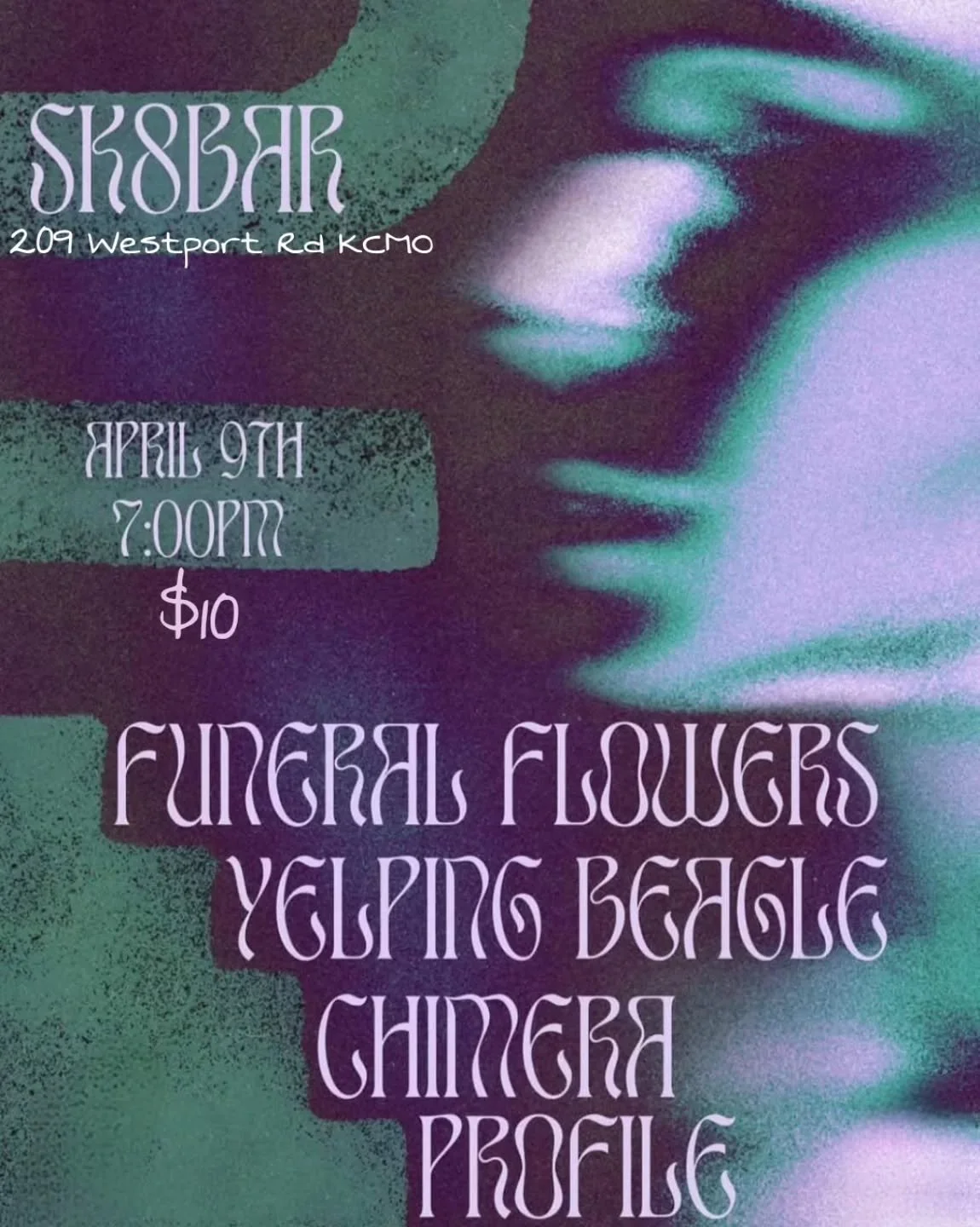 Tomorrow night at 7pm.  Doors at 6pm.  4 great bands on the Sk8bar stage!