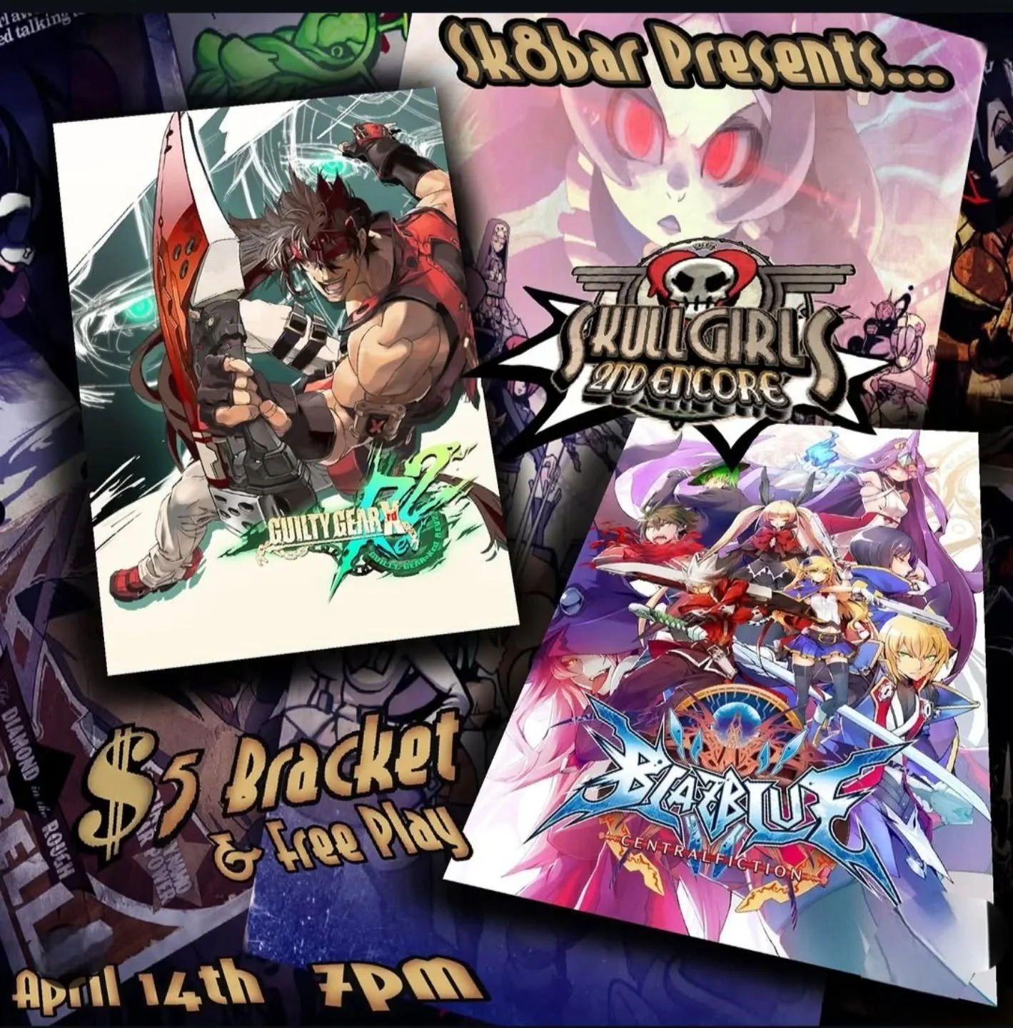 Get your game on tonight!  6pm doors.  7pm start.