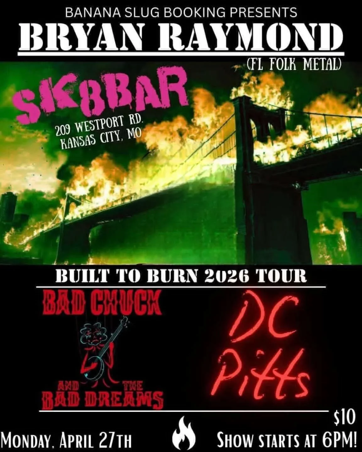 6pm show tomorrow!! Come check it out.  Open Mic will follow.