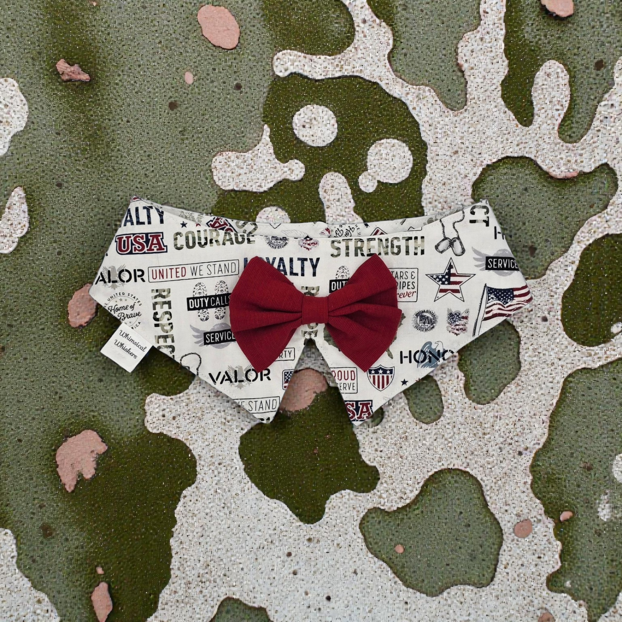Liberty & Valor Bandana with Bow Tie