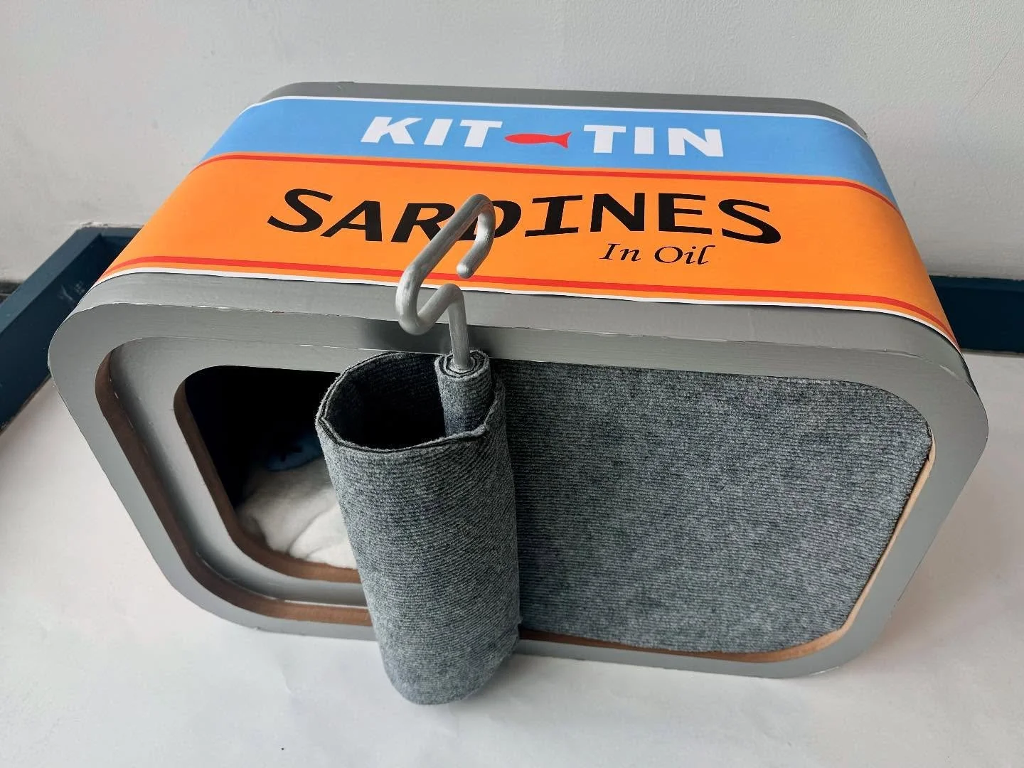 Kit-Tin - fish tin inspired cat bed!