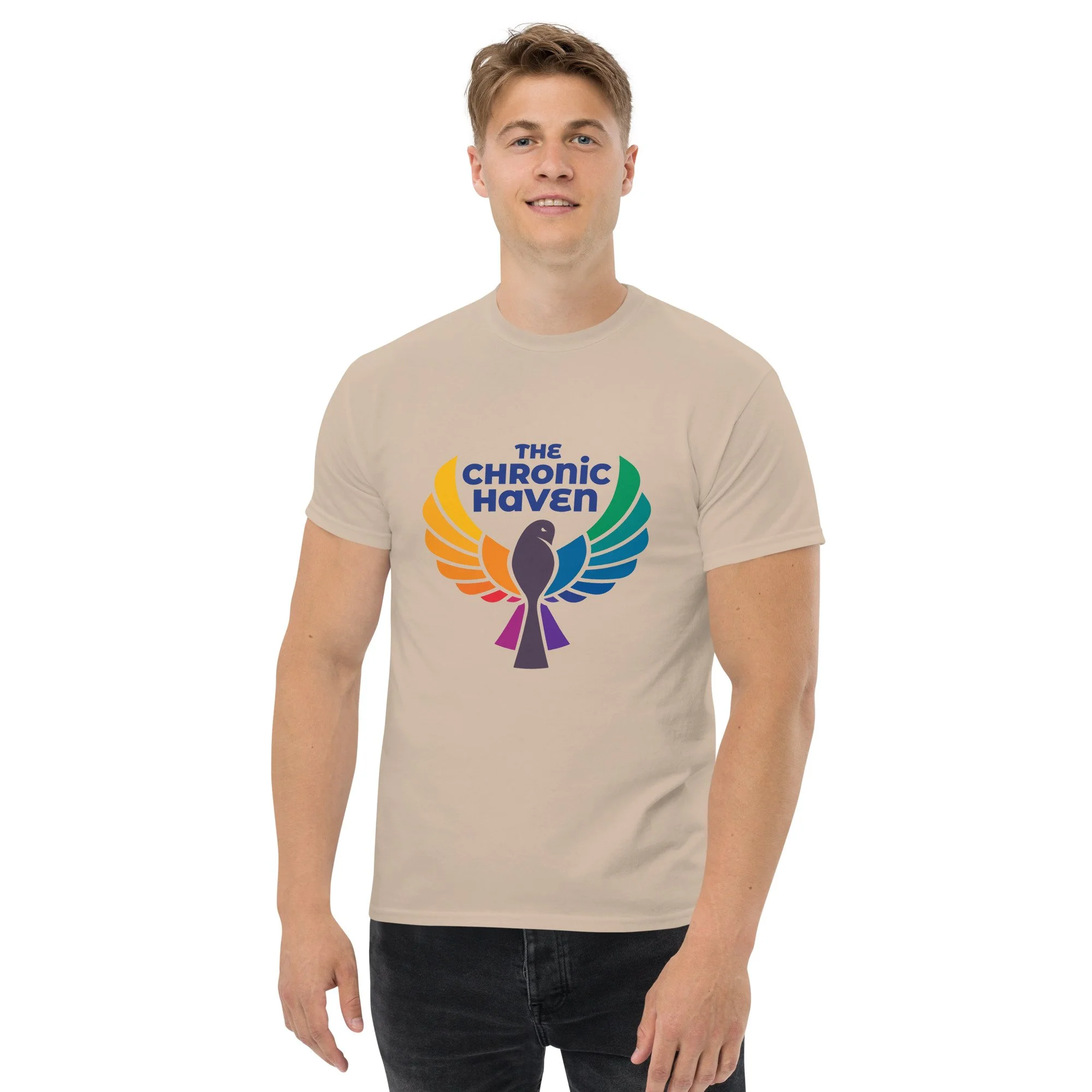 unisex-classic-tee-sand-front-6879b3e86fd35.jpg