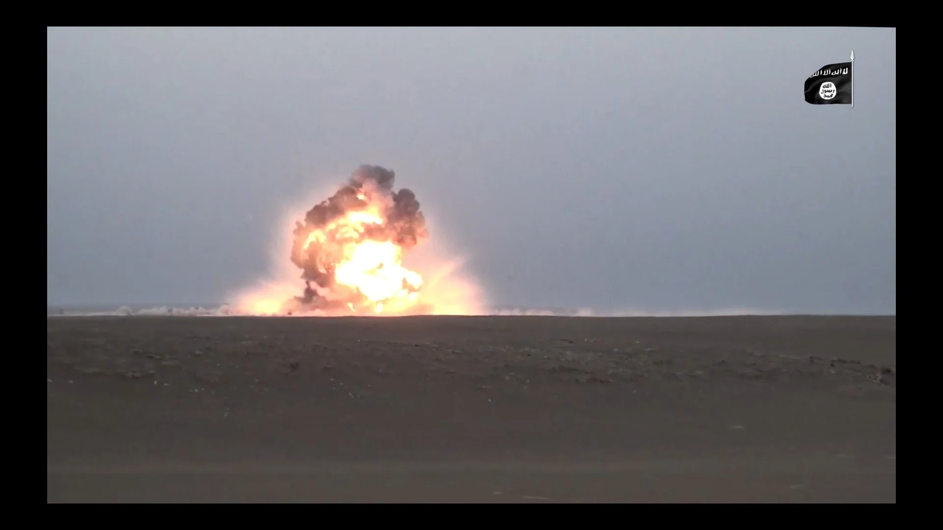 There's an epic boom! 