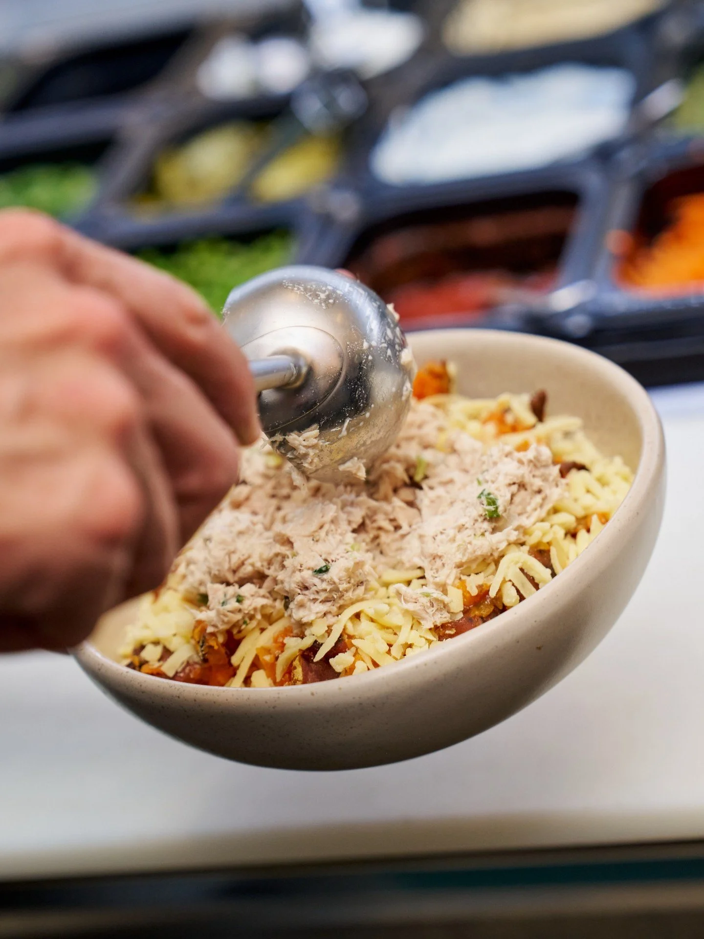 The humble beginnings of our tuna bowl 👌🏽