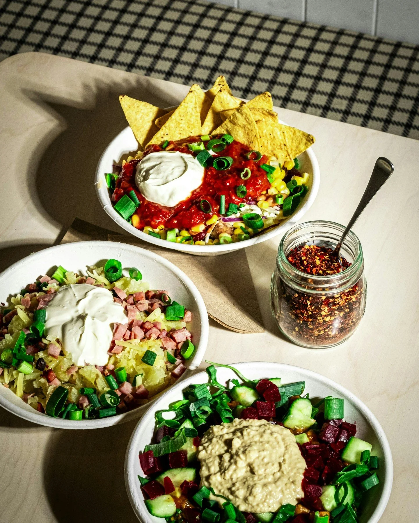 Lunch lineup looking stacked 🤝