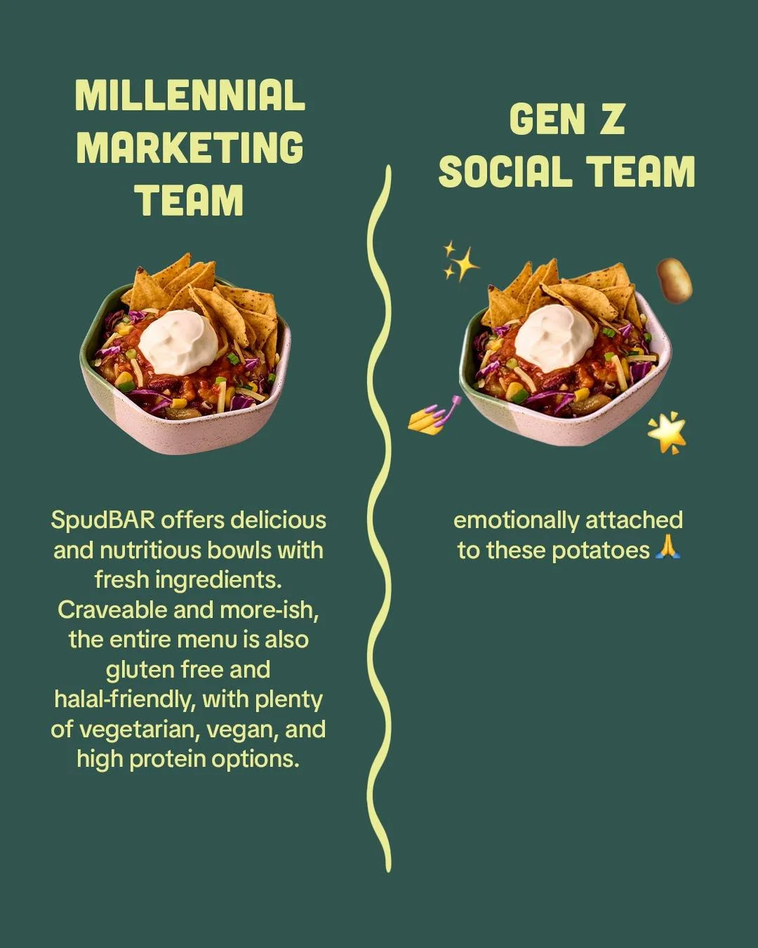 Either way these potatoes slap 🤝