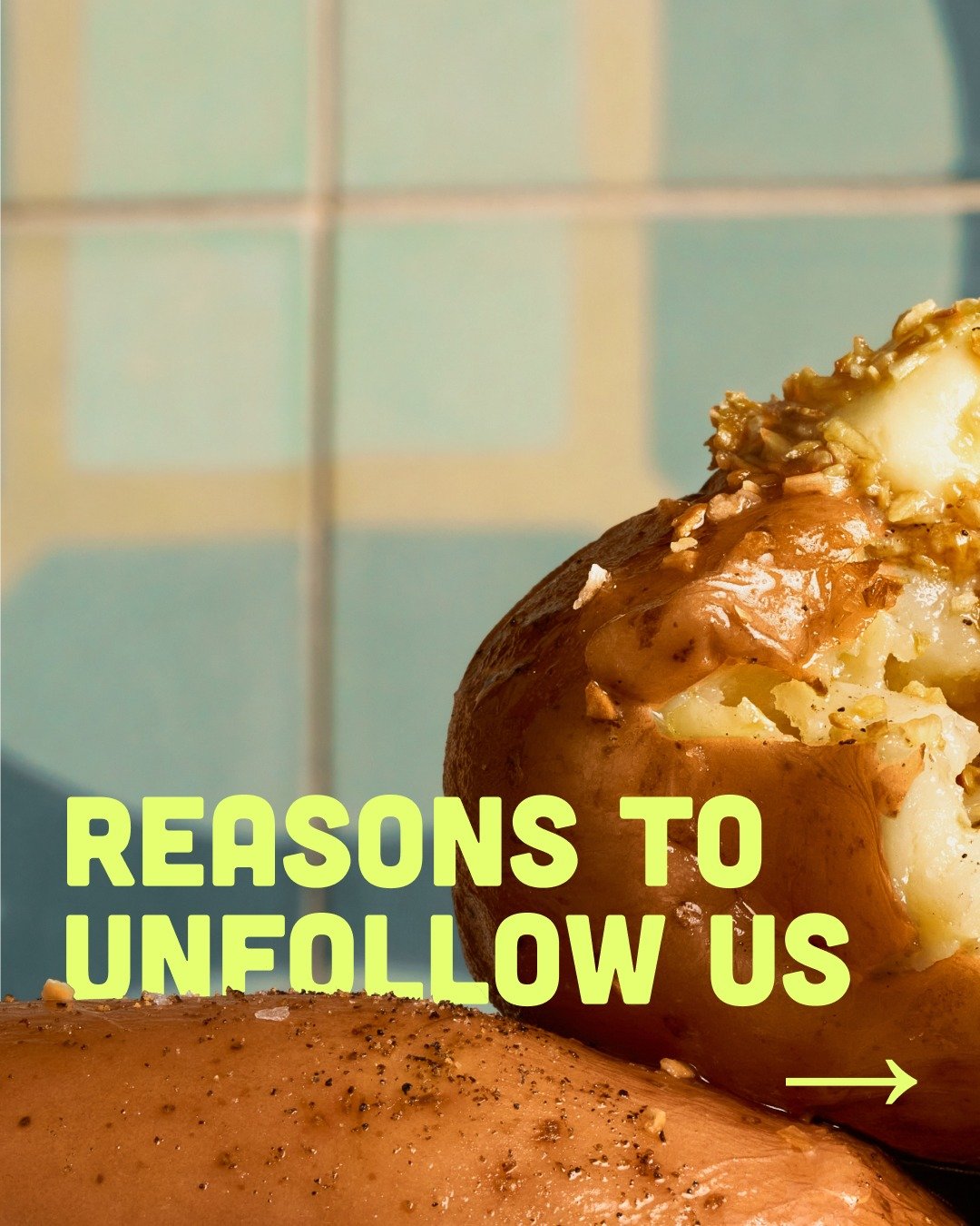 We won&rsquo;t be sad to see you go 👋

#SpudBAR #glutenfree #LoadedSpud