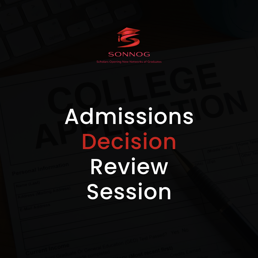 Admissions Decision Review Session