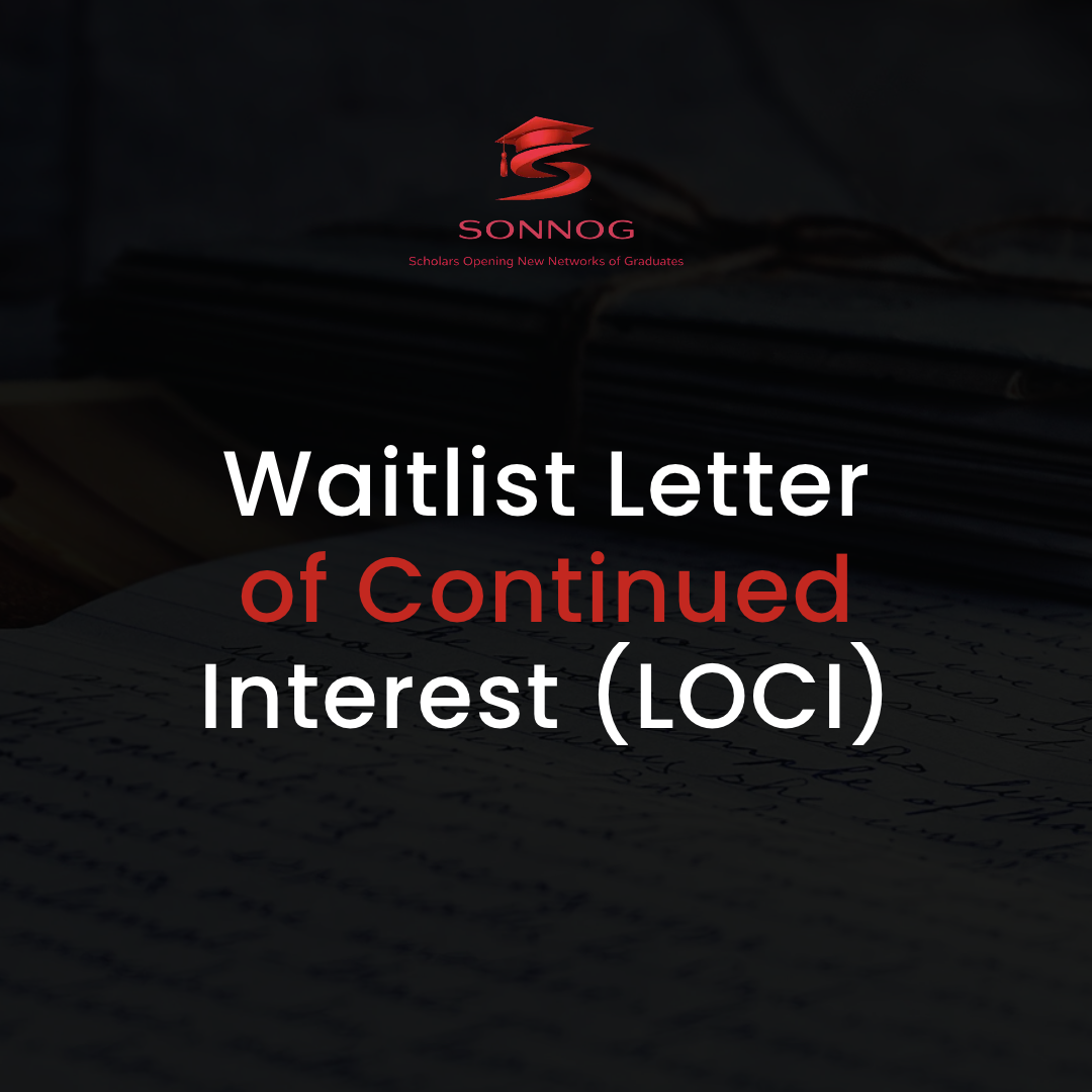 Waitlist Letter of Continued Interest (LOCI)
