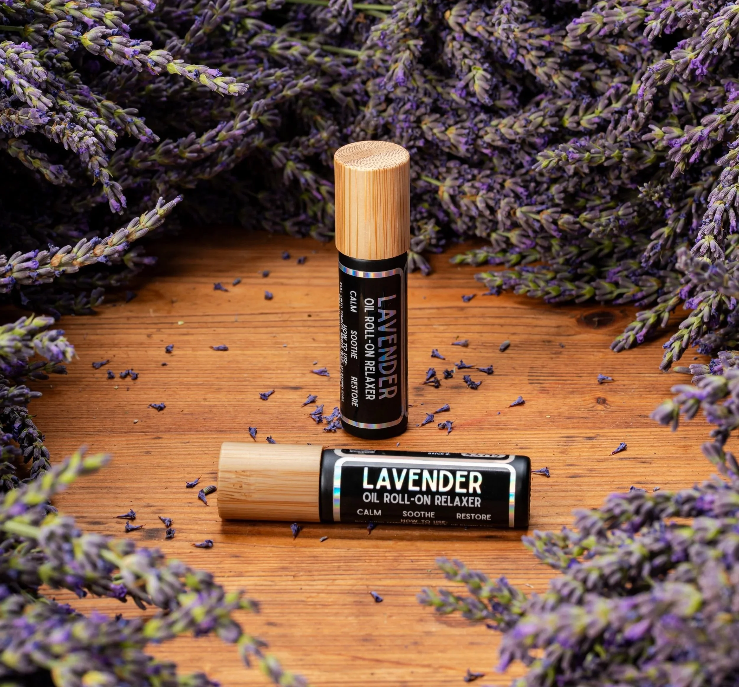 Lavender Oil Roll-On: Calm • Soothe • Restore