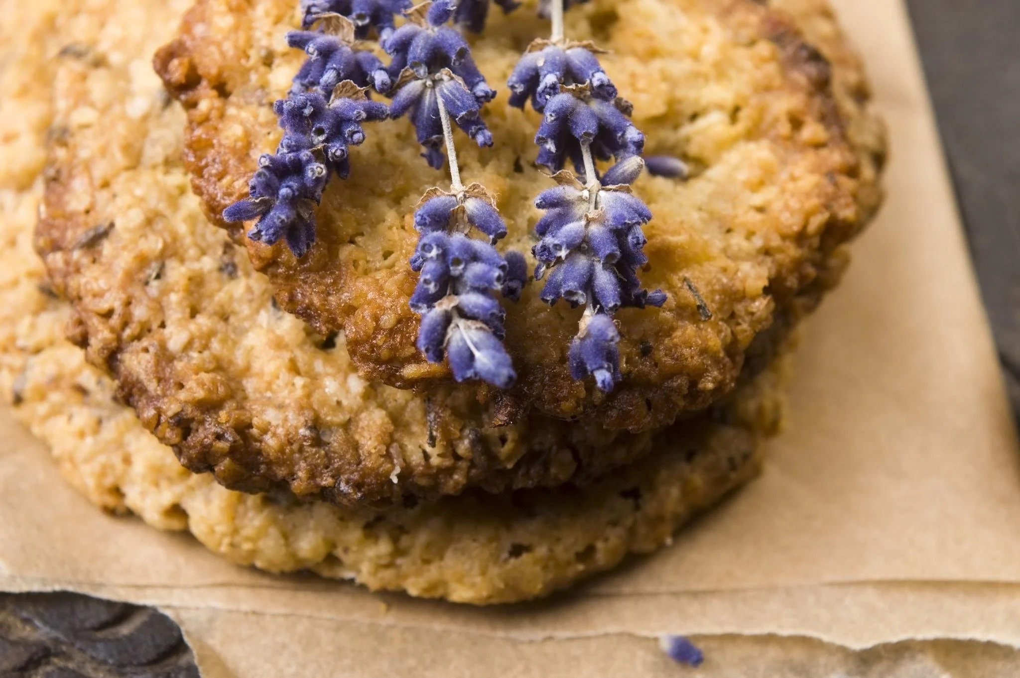 lavender shortbread cookies recipe with culinary lavender
