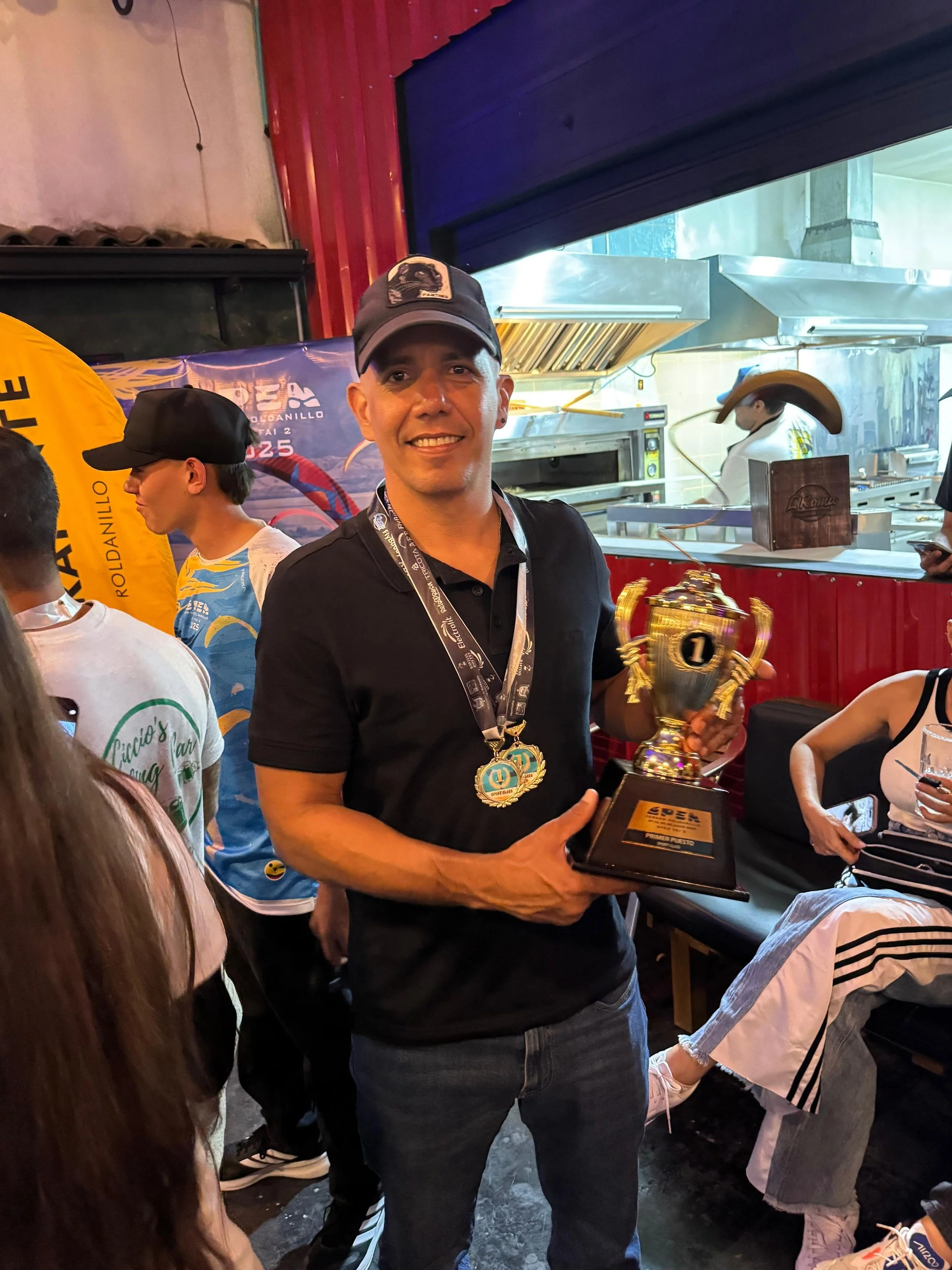 Walter Gómez, top Colombian pilot and Sport Racing Series champion