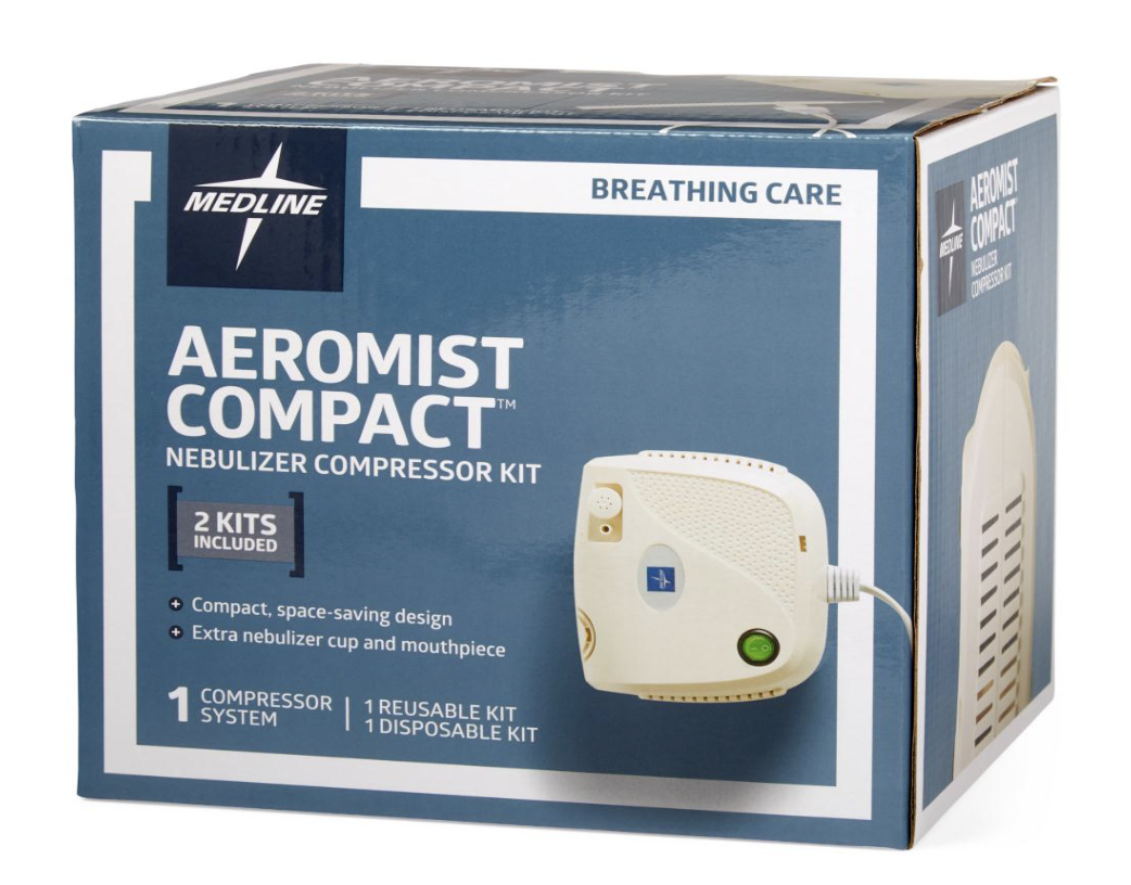 Aeromist Compact Nebulizer Compressor Kit