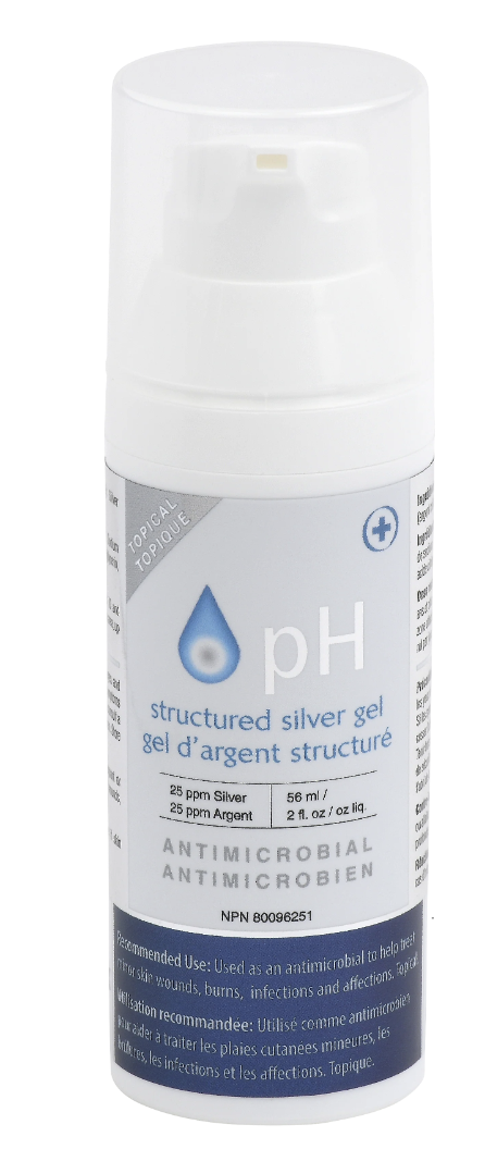 Structured Silver Gel