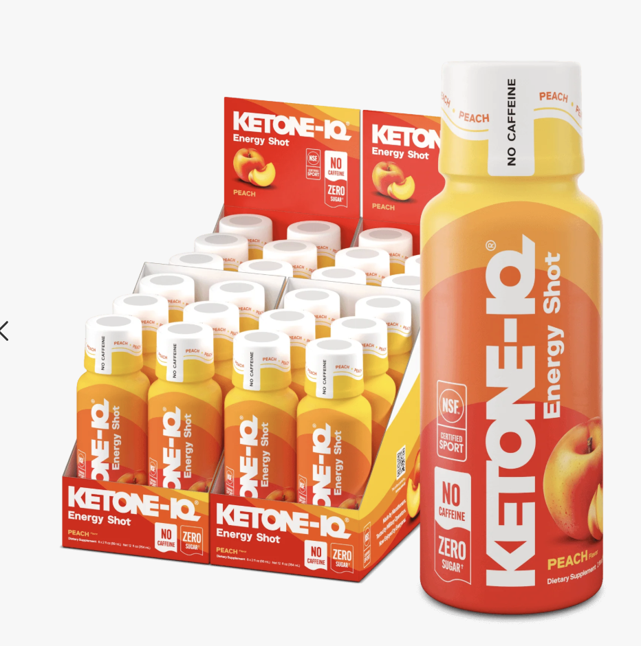 Ketone-IQ (6 Pack) Classic Multi-serving Peach Flavour