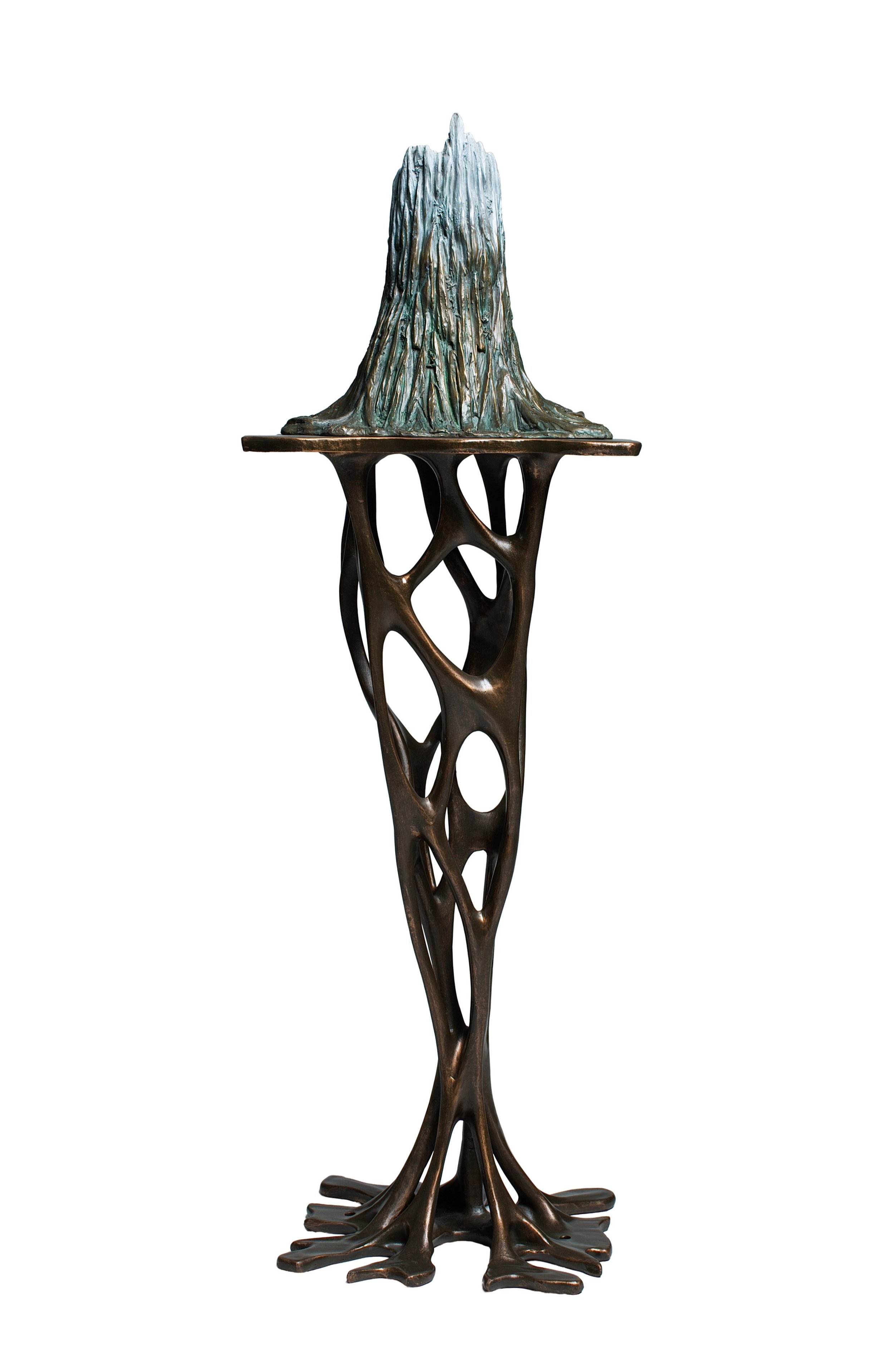 Jun Yan, Sculpture, Art, Bronze, Aluminum, San Francisco, Bay Area, Artist, Sculptor, Nature, Meditation, Inner strength, Spiritual practice, Buddhism , Peace, tranquility