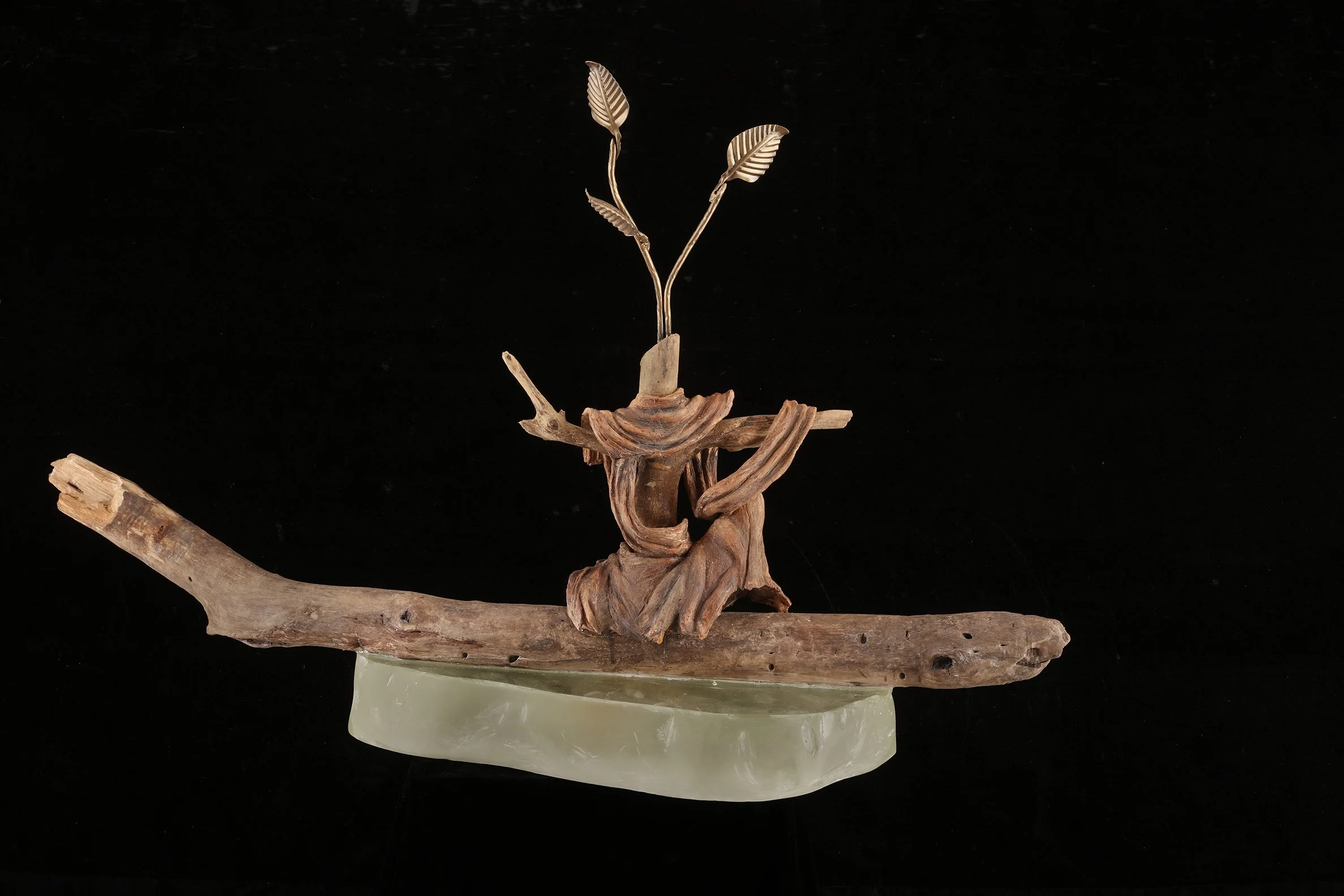 Jun Yan, Sculpture, Art, Clay, Ceramic, Stoneware,Steel,Wood,Resin, Metal, San Francisco, Bay Area, Artist, Sculptor, Nature, Meditation, Inner strength, Spiritual practice, Buddhism , Peace, tranquility