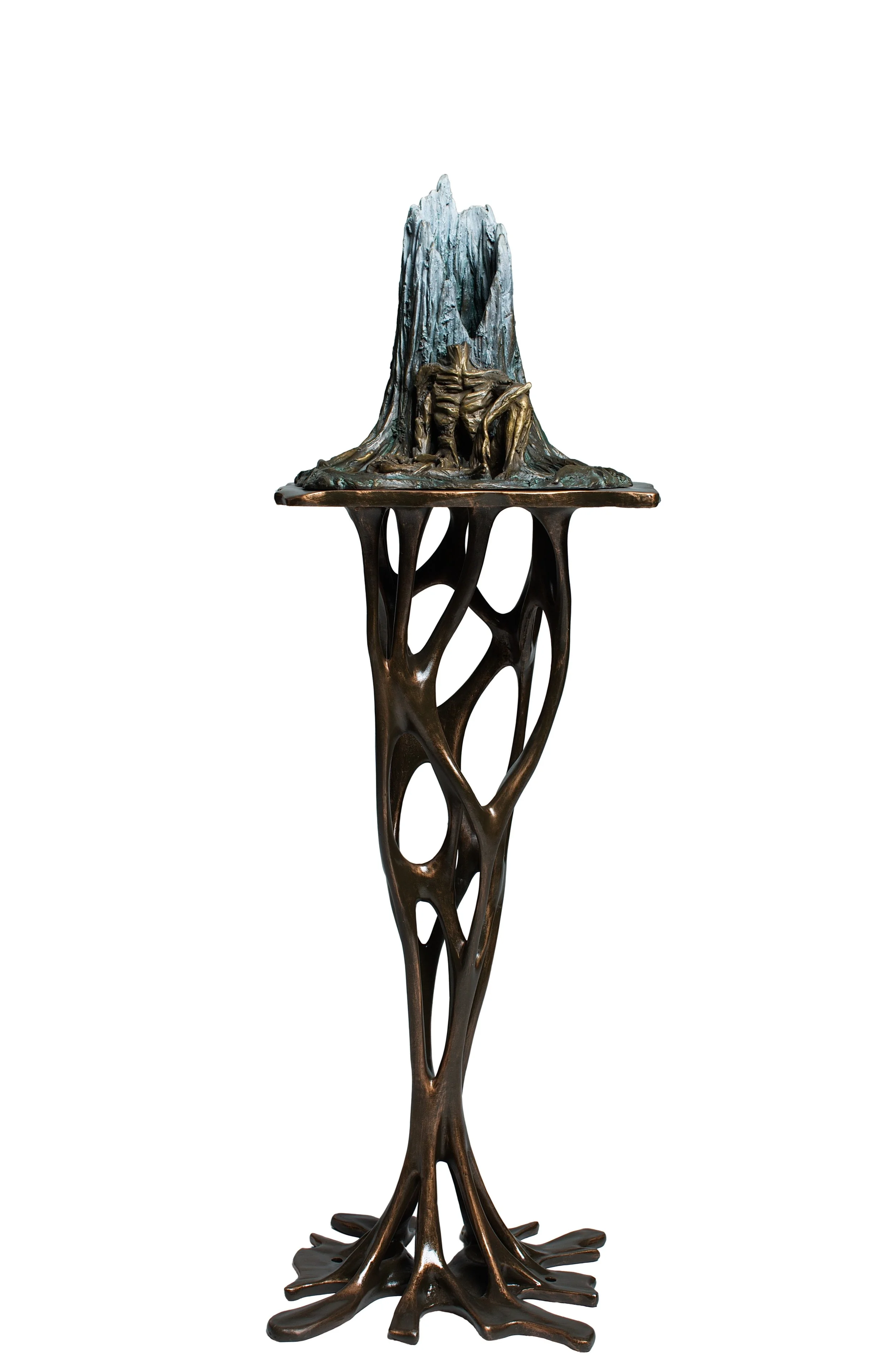 Inner Ground, Bronze, Aluminum, 2026