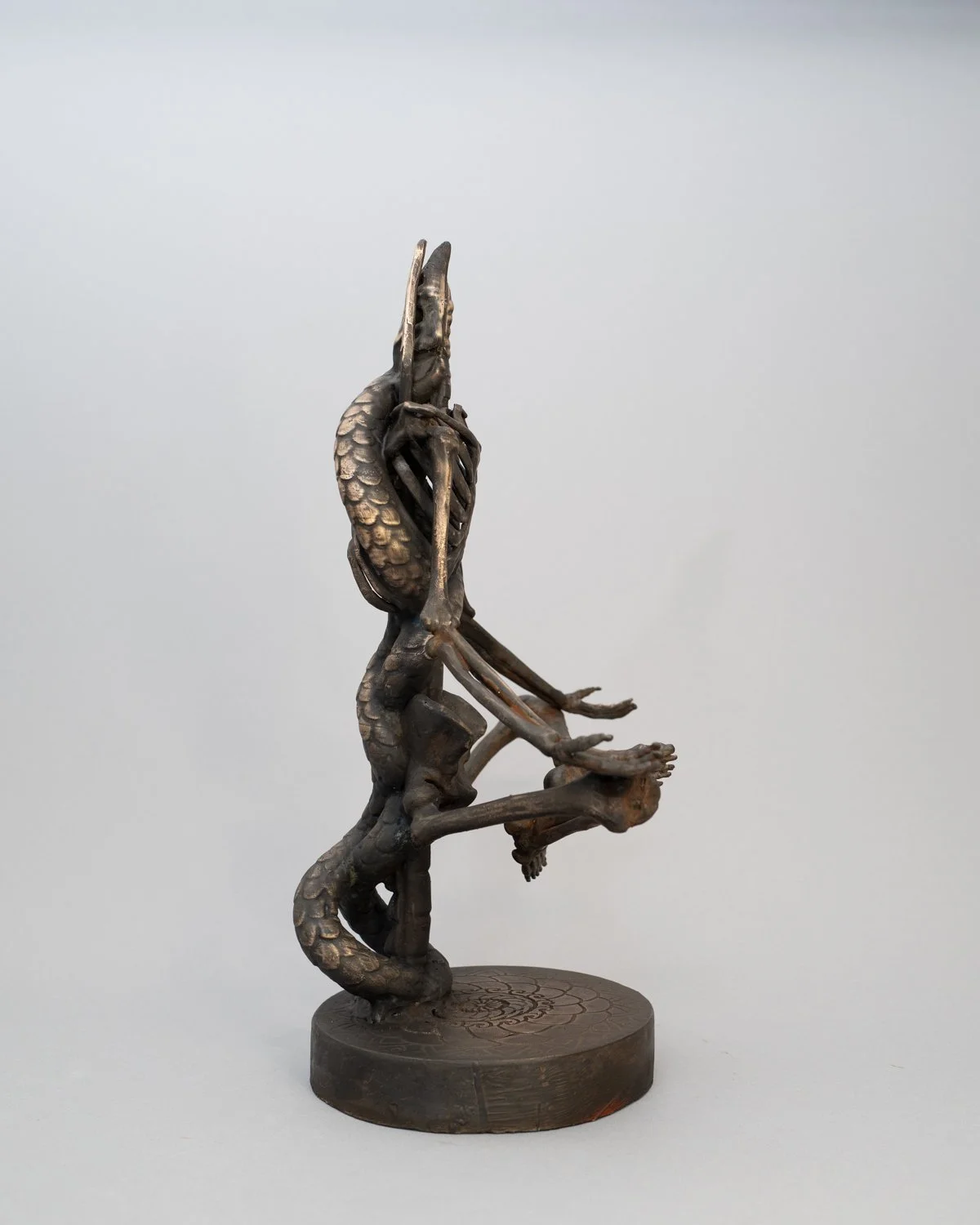 Jun Yan, Sculpture, Art, Clay, Bronze, Metal, Copper, Wood, San Francisco, Bay Area, Artist, Sculptor, Nature, Meditation, Inner strength, Spiritual practice, Buddhism , Peace, tranquility