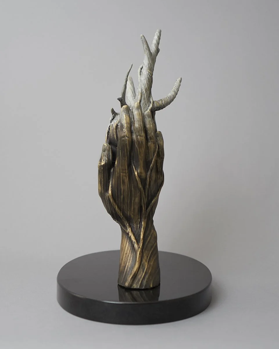 Jun Yan, Sculpture, Art, Bronze, Metal, Ceramic, San Francisco, Bay Area, Artist, Sculptor, Nature, Meditation, Inner strength, Spiritual practice, Buddhism , Peace, tranquility, protection, nuturing energy