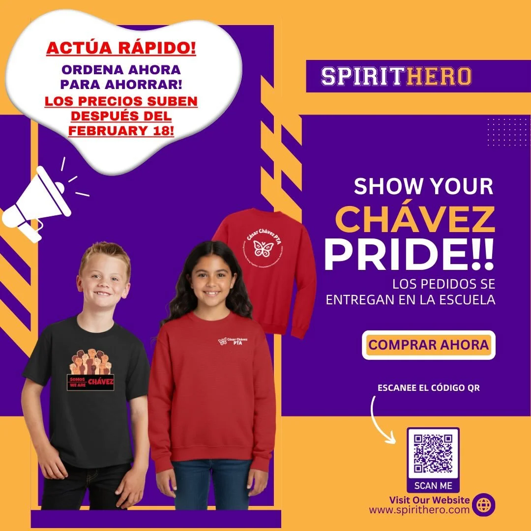 📣NEW SCHOOL MERCH IS HERE! MERCHANDISING DE LA NUEVA ESCUELA YA EST&Aacute; AQU&Iacute;!📣

We&rsquo;re excited to announce the launch of our new school merch store! Shirts, jackets, and hoodies! 

Every purchase helps make a difference&mdash;procee