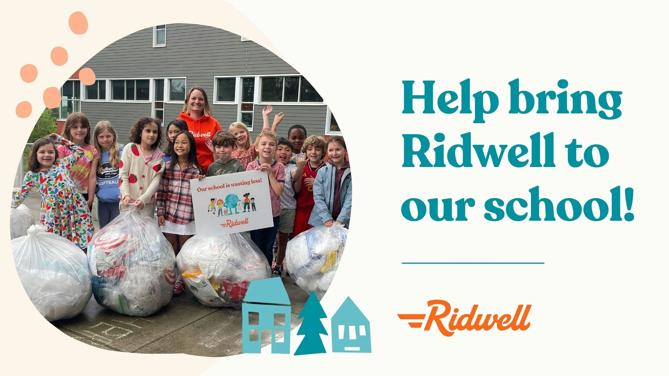 💚Ridwell Recycling Program Led by our 5th &amp; Kinder Students! 

We have the chance to keep plastic film out of landfills! As part of the Kinder &amp; 5th grade service learning project, the school is hosting a Ridwell recycling drive. You&rsquo;r