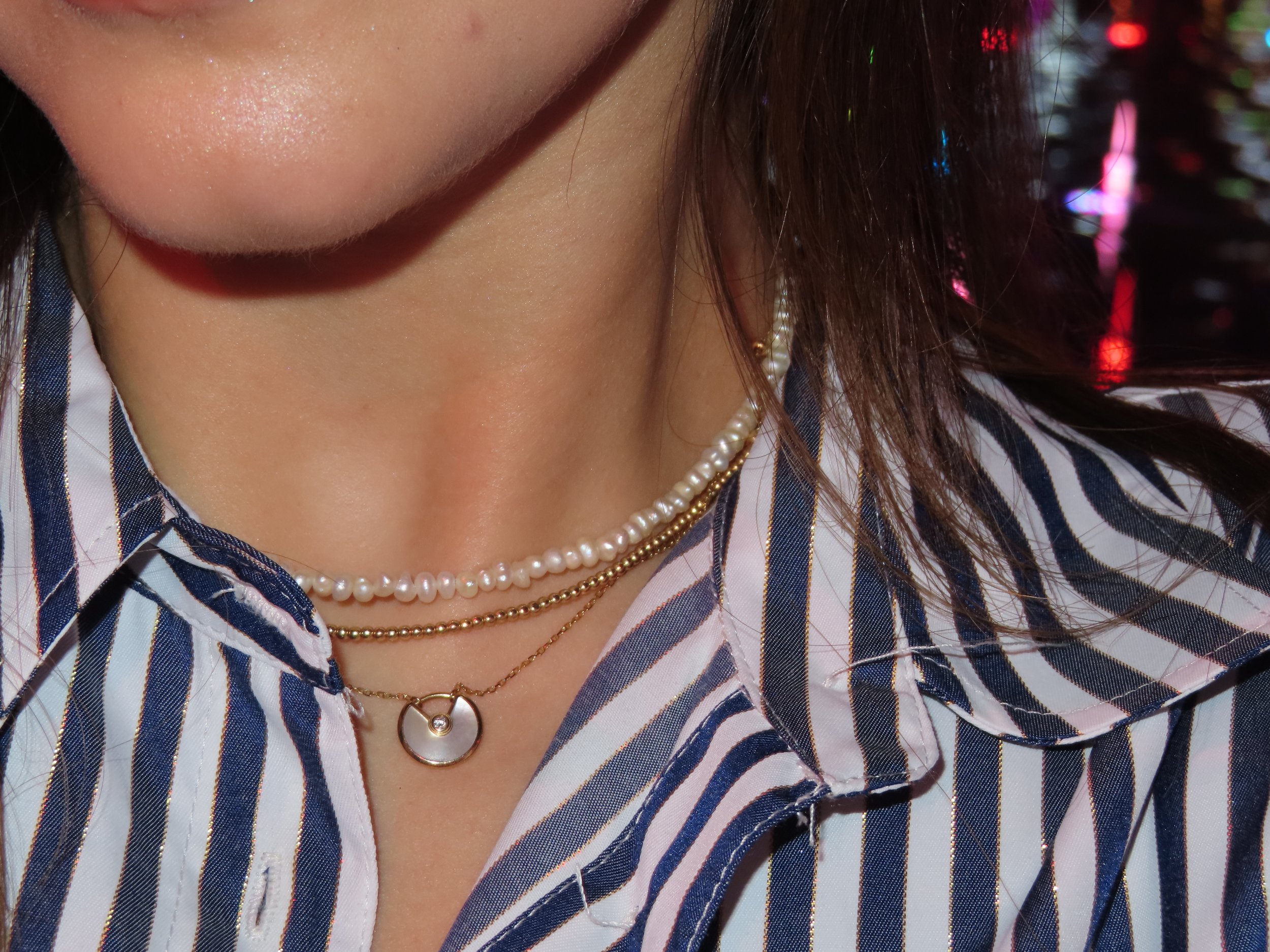 Rounded Pearls Necklace