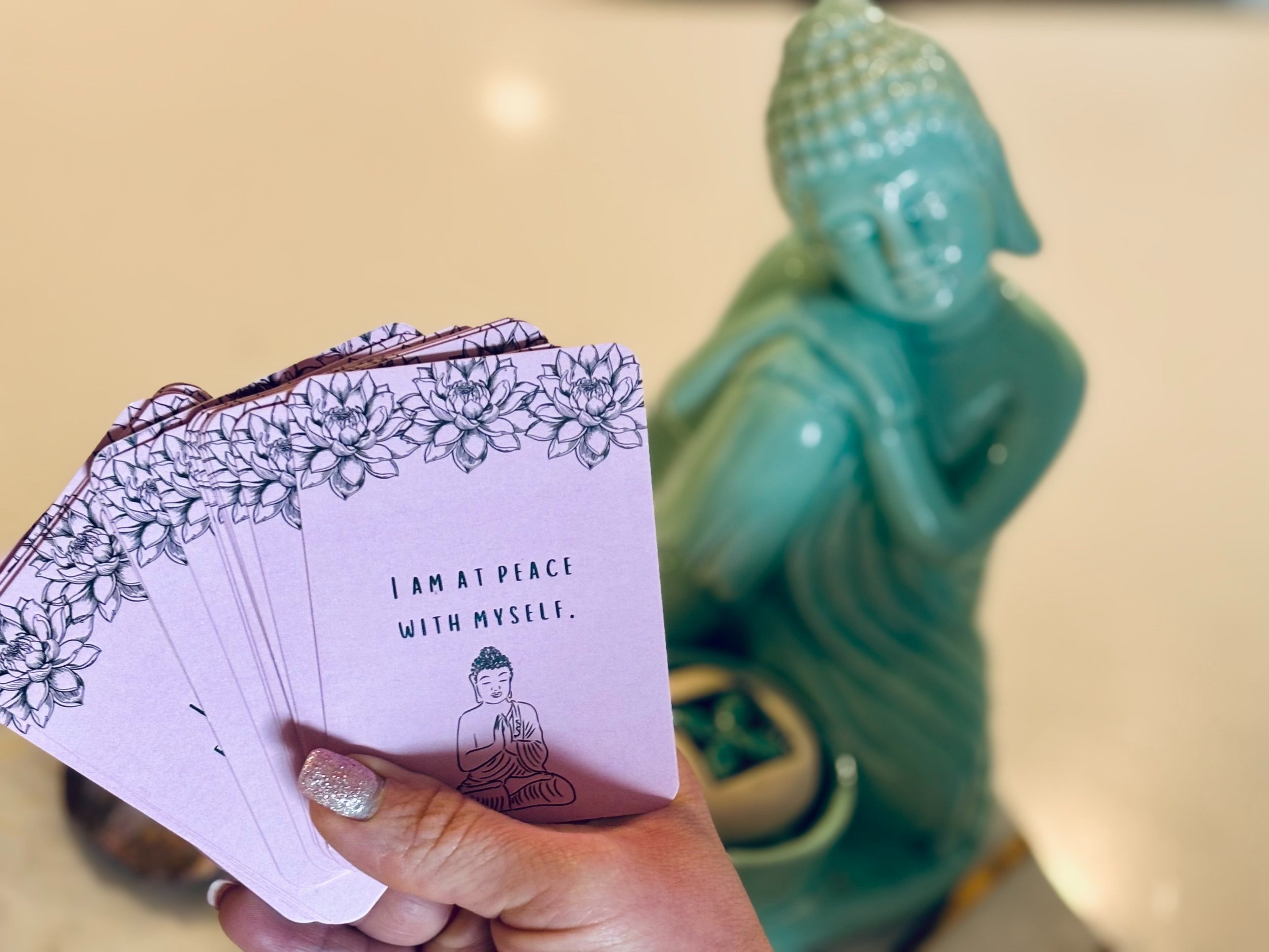 Image of sample of the 52 affirmation cards