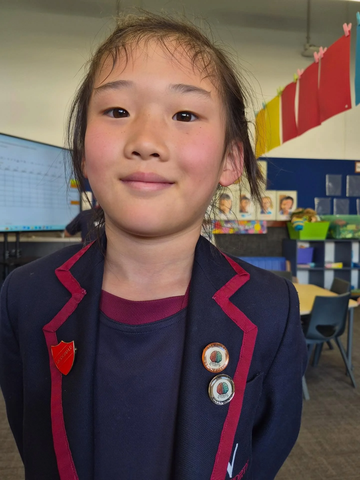 🥈✨ Go Isabella!

Huge congratulations to Isabella, who earned her Silver STEM Badge this week! Such awesome effort, focus, and creativity &mdash; we&rsquo;re so proud of her achievement! 🚀💡