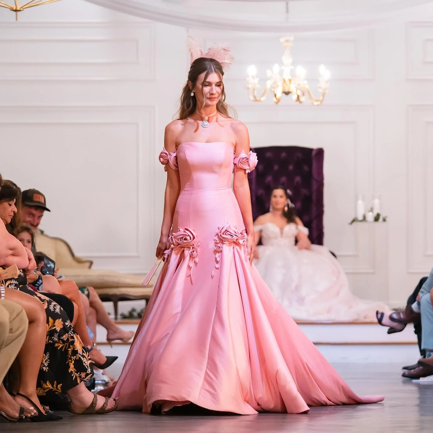 I love to see the community come together for a fashion show with local businesses. @wilmingtonncfashionweek put on 5 days of events!! Thanks for inviting me @austintbirch looking forward to the Spring shows!

@camillesofwilm amazing bridal collectio