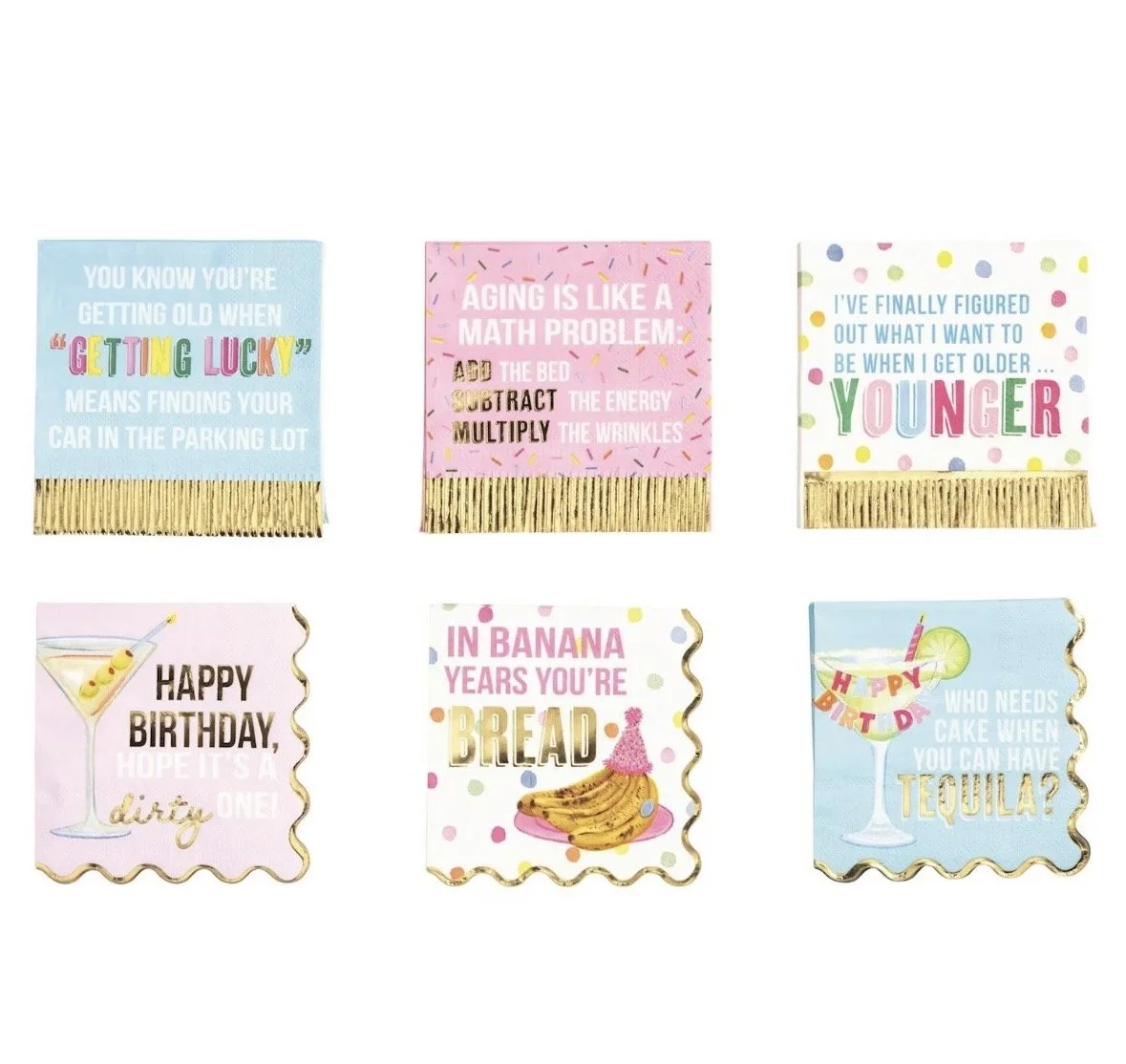 Birthday Napkins