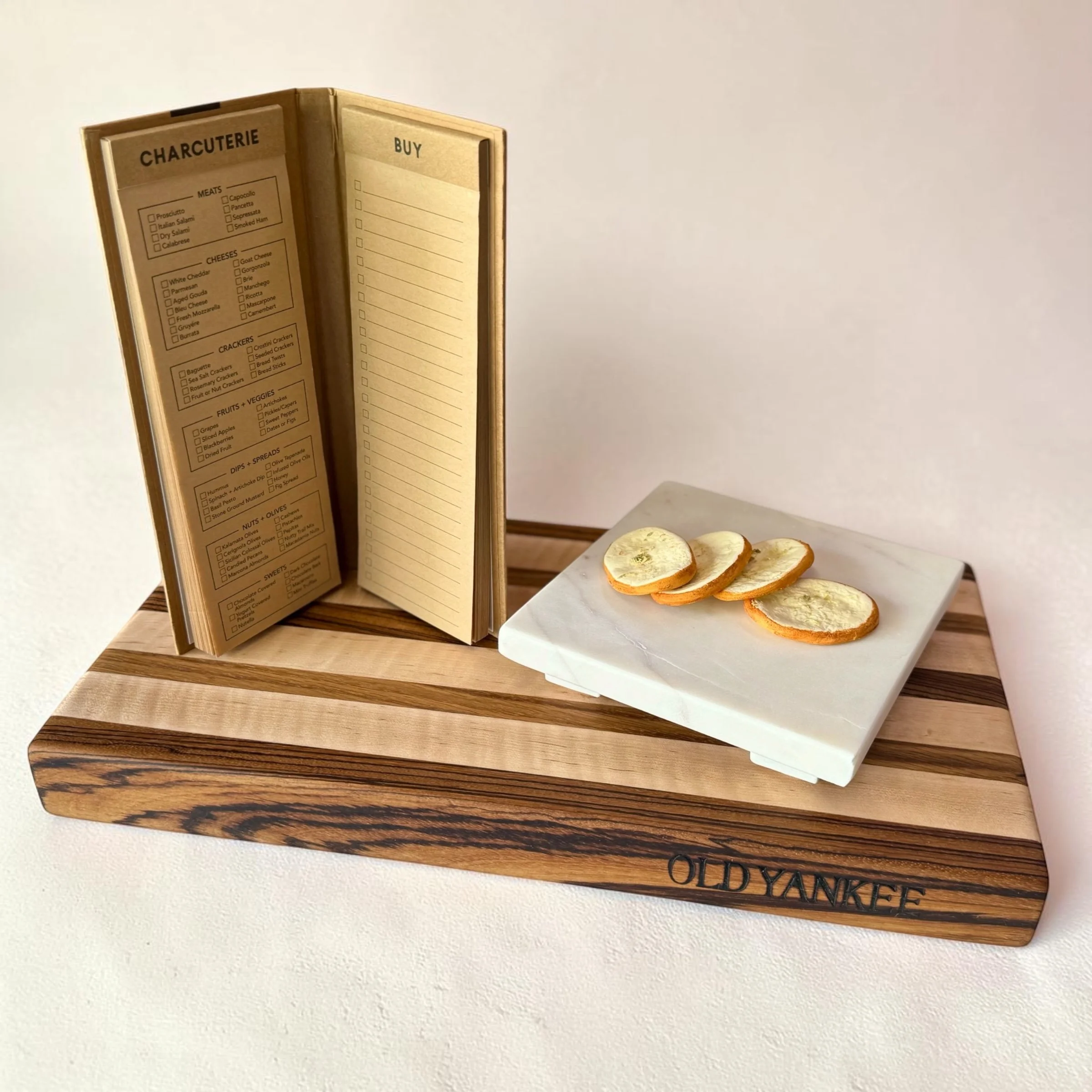 Zebrawood  Accented with Curly Maple and Oak Strips