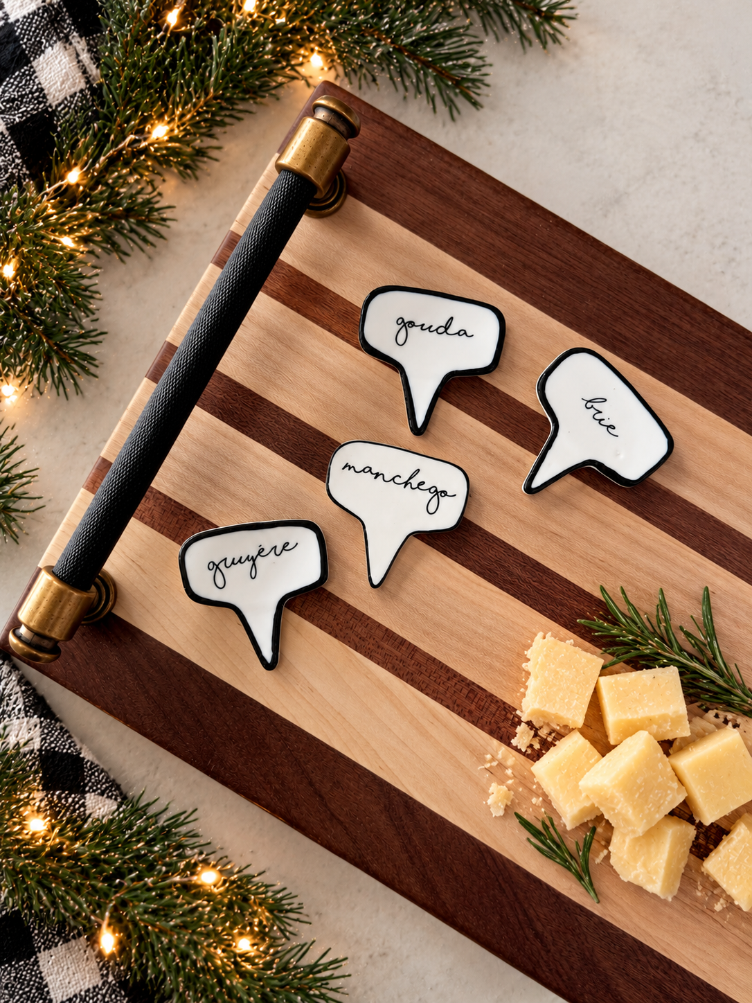 Ceramic Cheese Markers