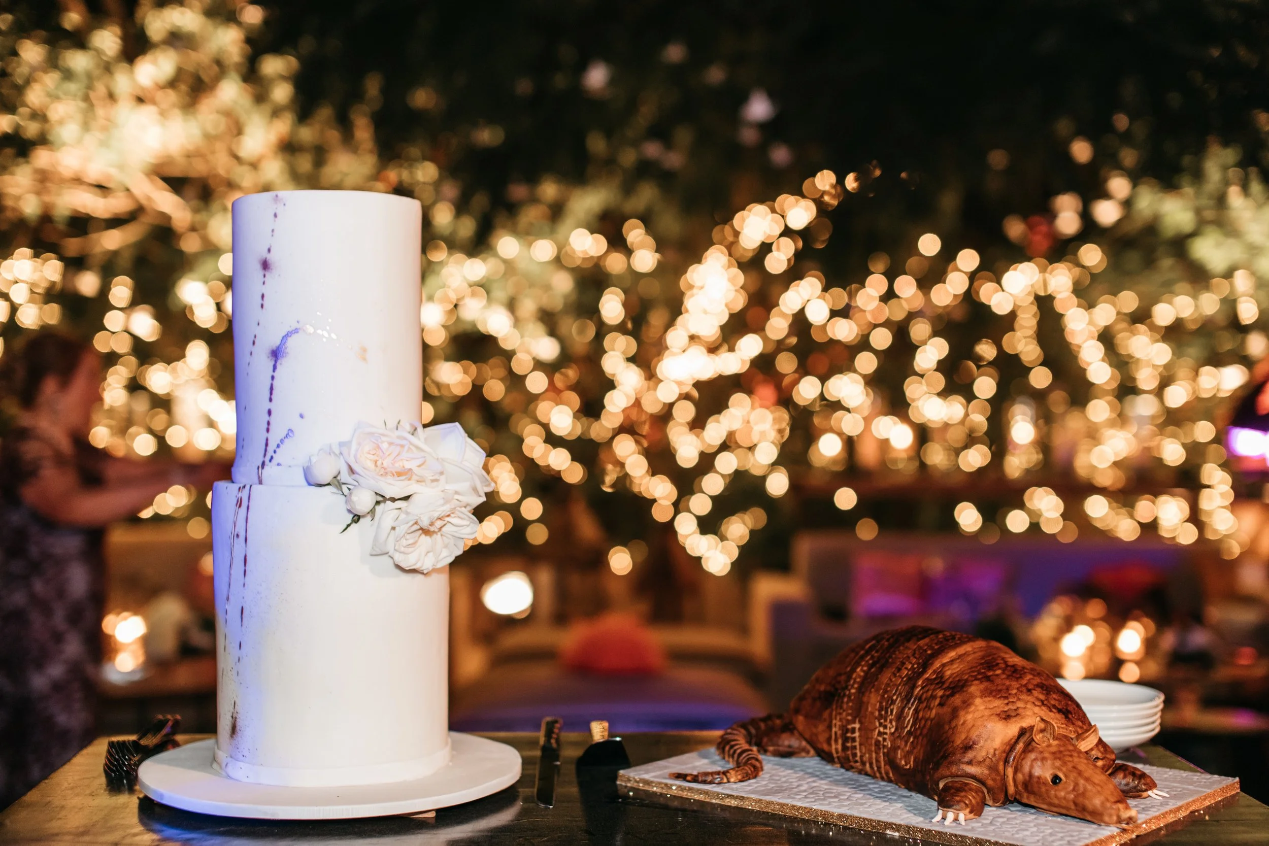 Traditional and non-traditional wedding cakes 