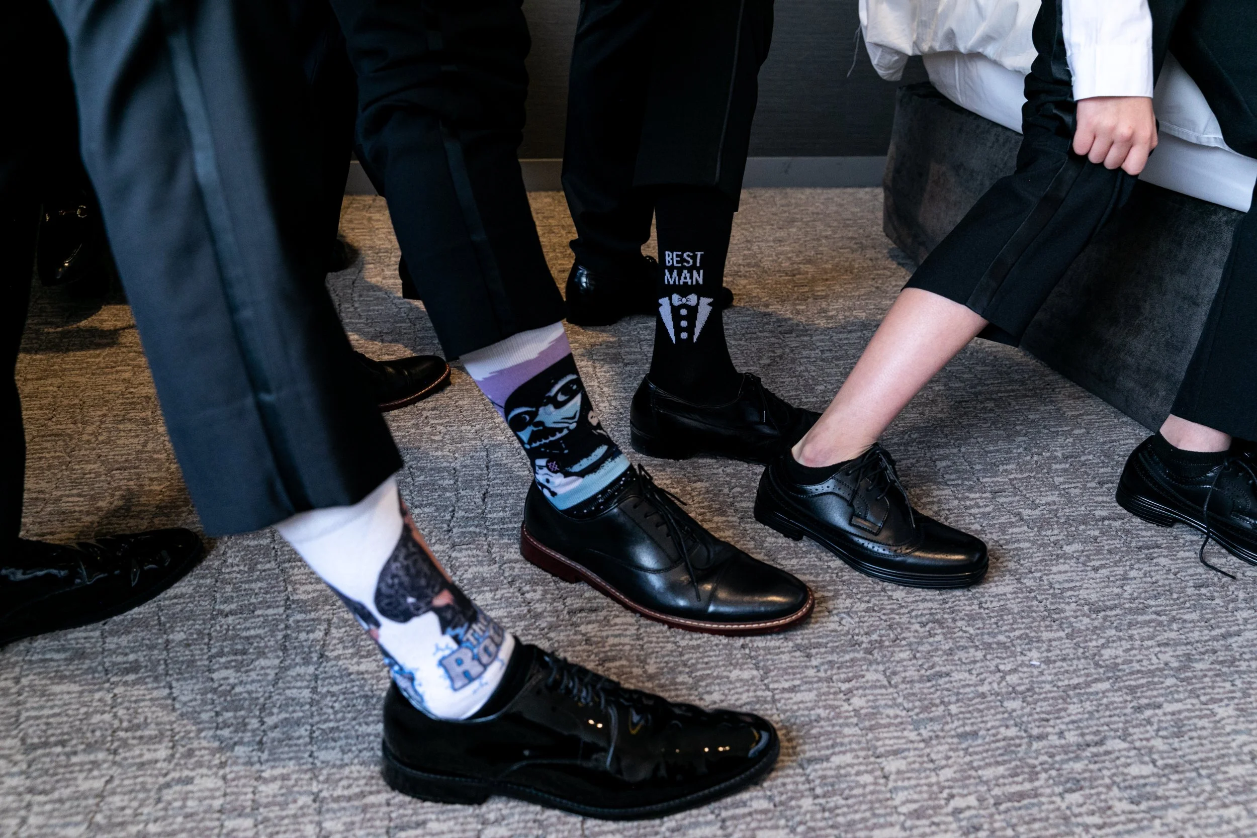 Wedding details, personal touches