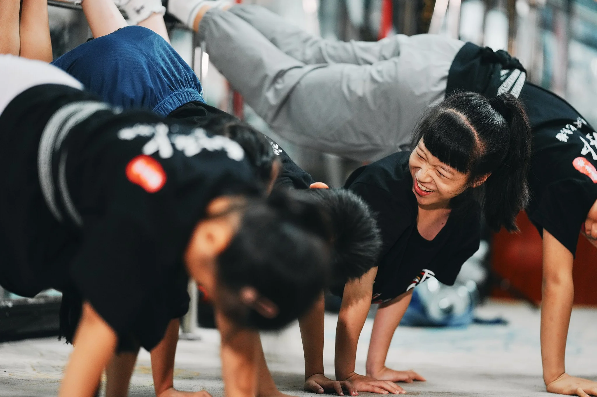 The apprentice is in training.