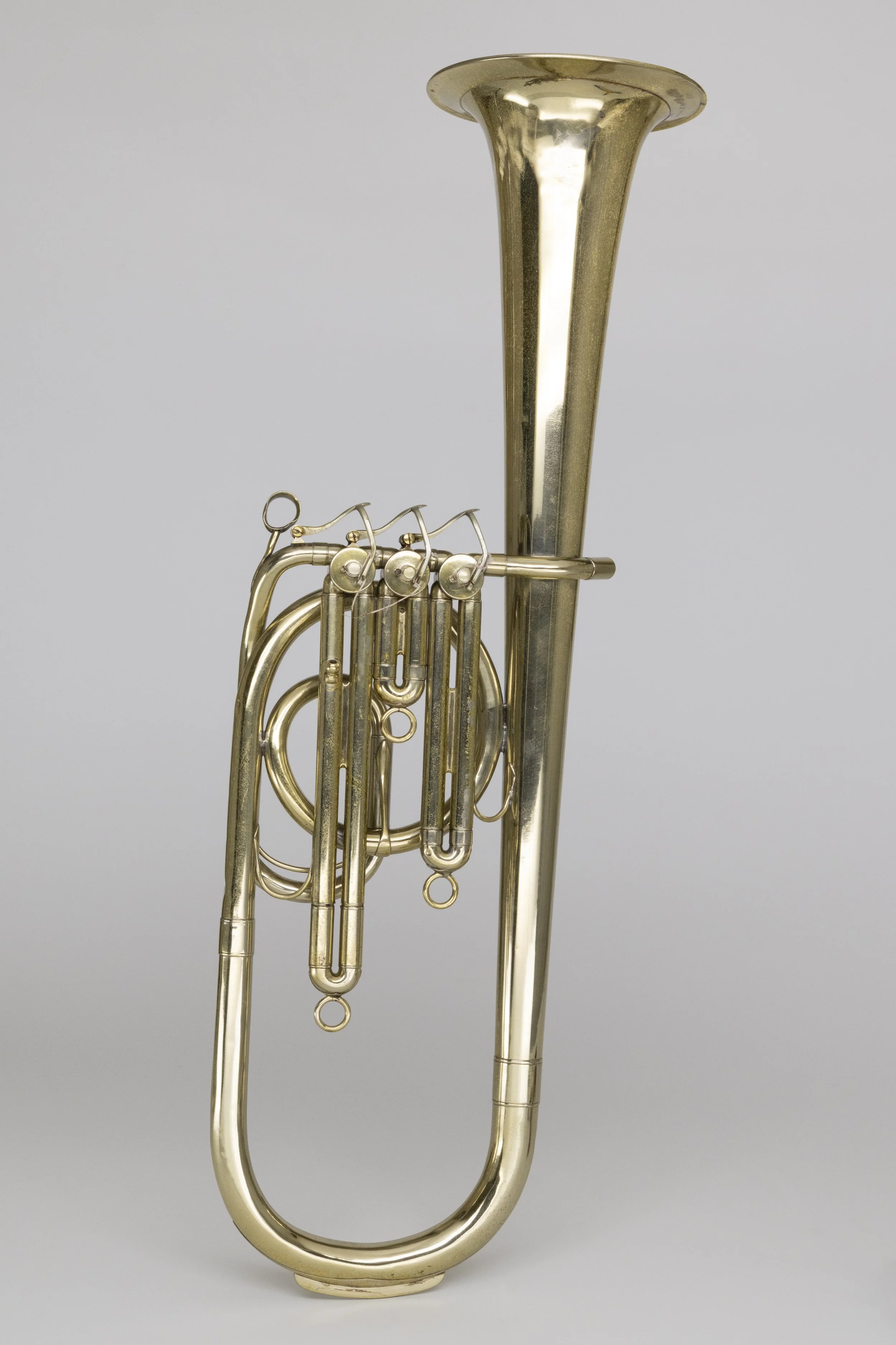 c. 1864 John F. Stratton Top-Action Rotary Valve Tenor Horn GL-101_A7-05