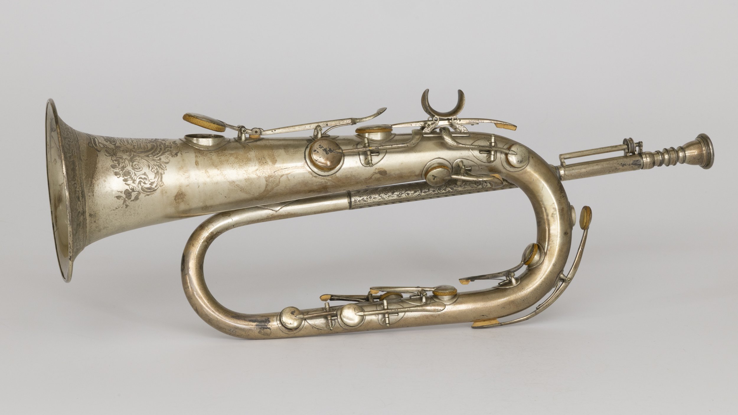E. G. Wright Presentation Model Keyed Bugle