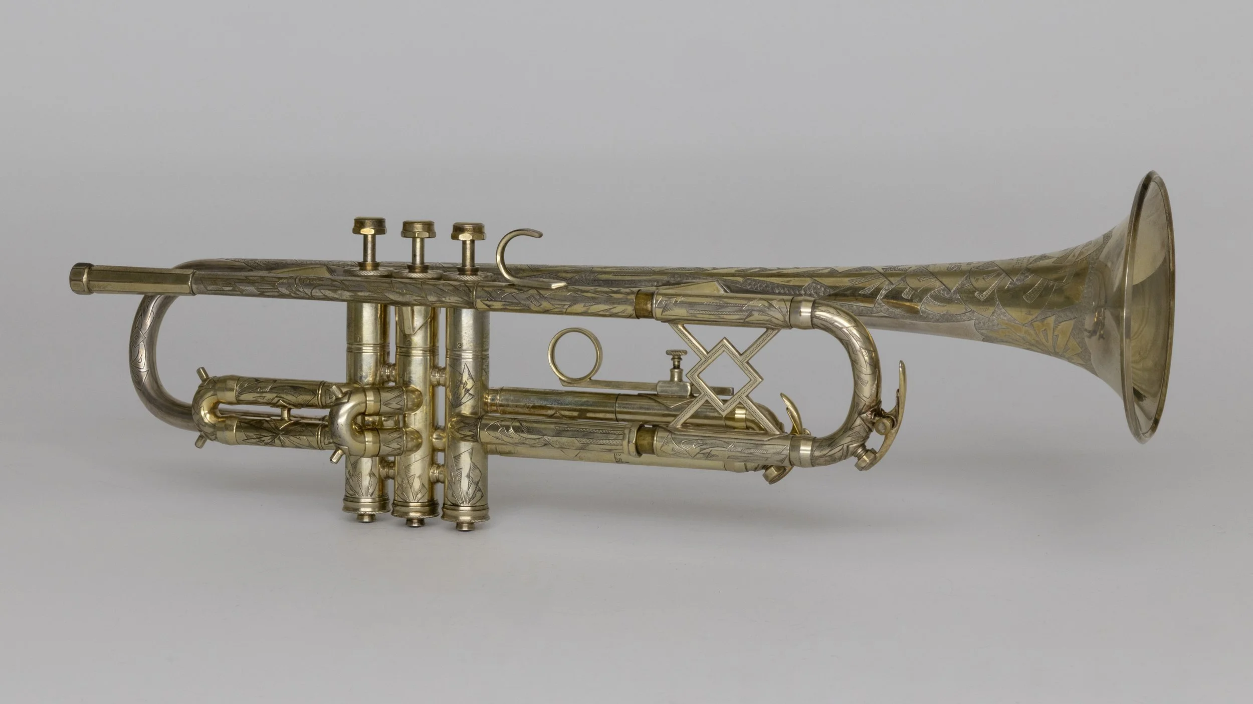 H. N. White Company King Liberty No. 2 Silvertone Trumpet