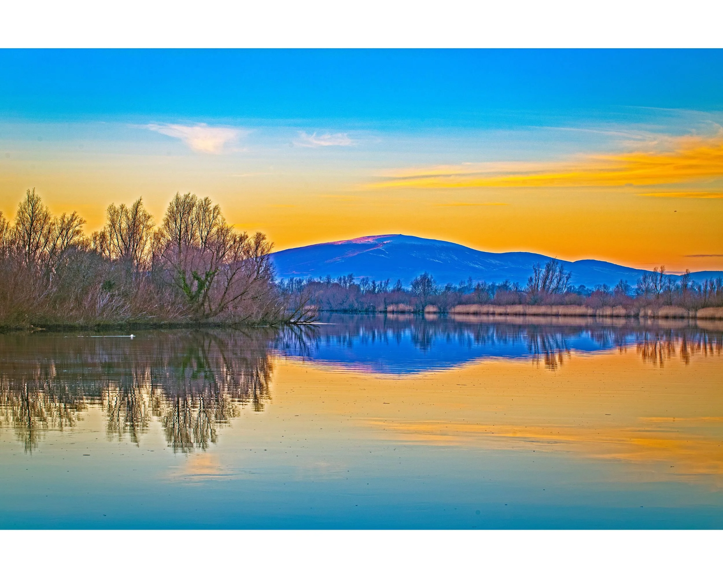 RIVER SUIR, WINTER SUNSET