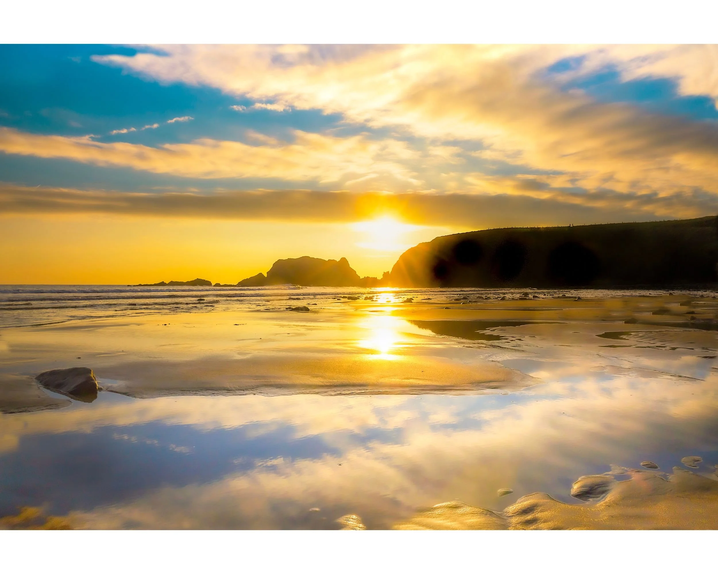 SUNSET, ANNESTOWN BEACH, CO WATERFORD